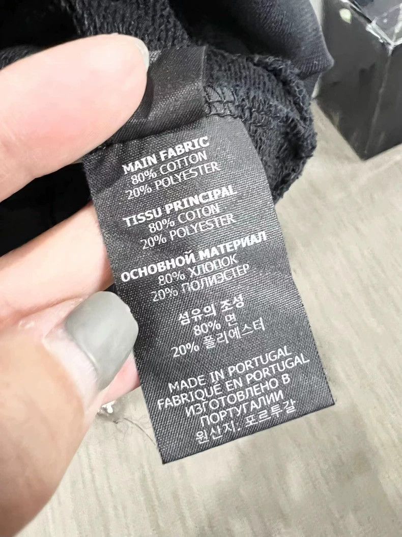 Vetements Vetements 21FW Black Logo Print Oversized Hooded Sweatshir Size US S / EU 44-46 / 1 - 5 Thumbnail