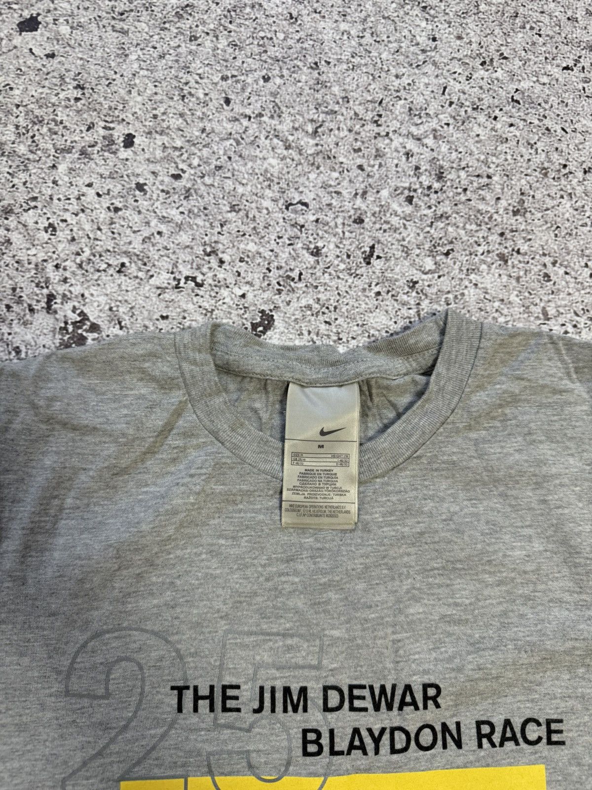 Nike × Vintage Vintage 2005 Nike The Jim Dewar Blaydon Race Running T-shirt Size US M / EU 48-50 / 2 - 9 Thumbnail