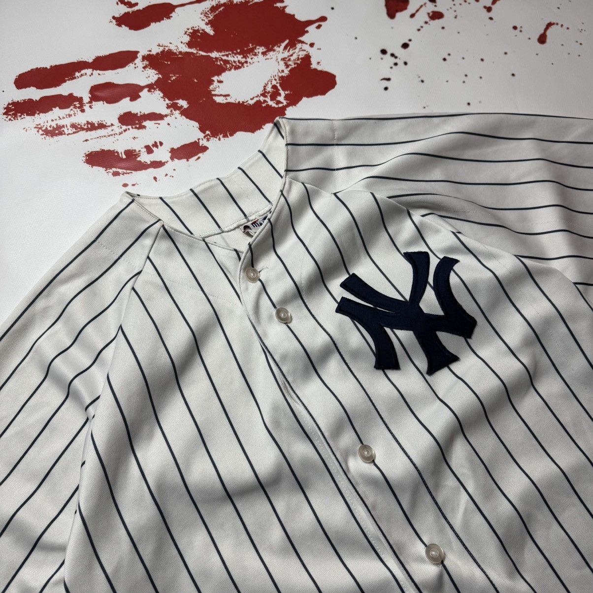 Majestic × New York Yankees × Vintage vintage 90s majestic x new york yankees jersey very rare Size US XL / EU 56 / 4 - 5 Thumbnail