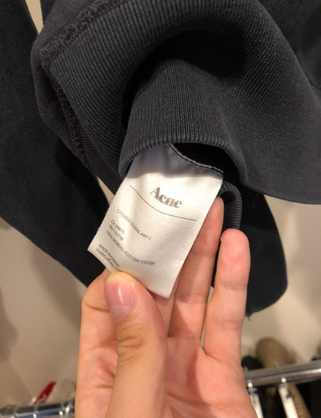 Acne Studios × Vintage 🔥 AW12 Acne Studios „Global” Vintage Crewneck Size US S / EU 44-46 / 1 - 5 Thumbnail