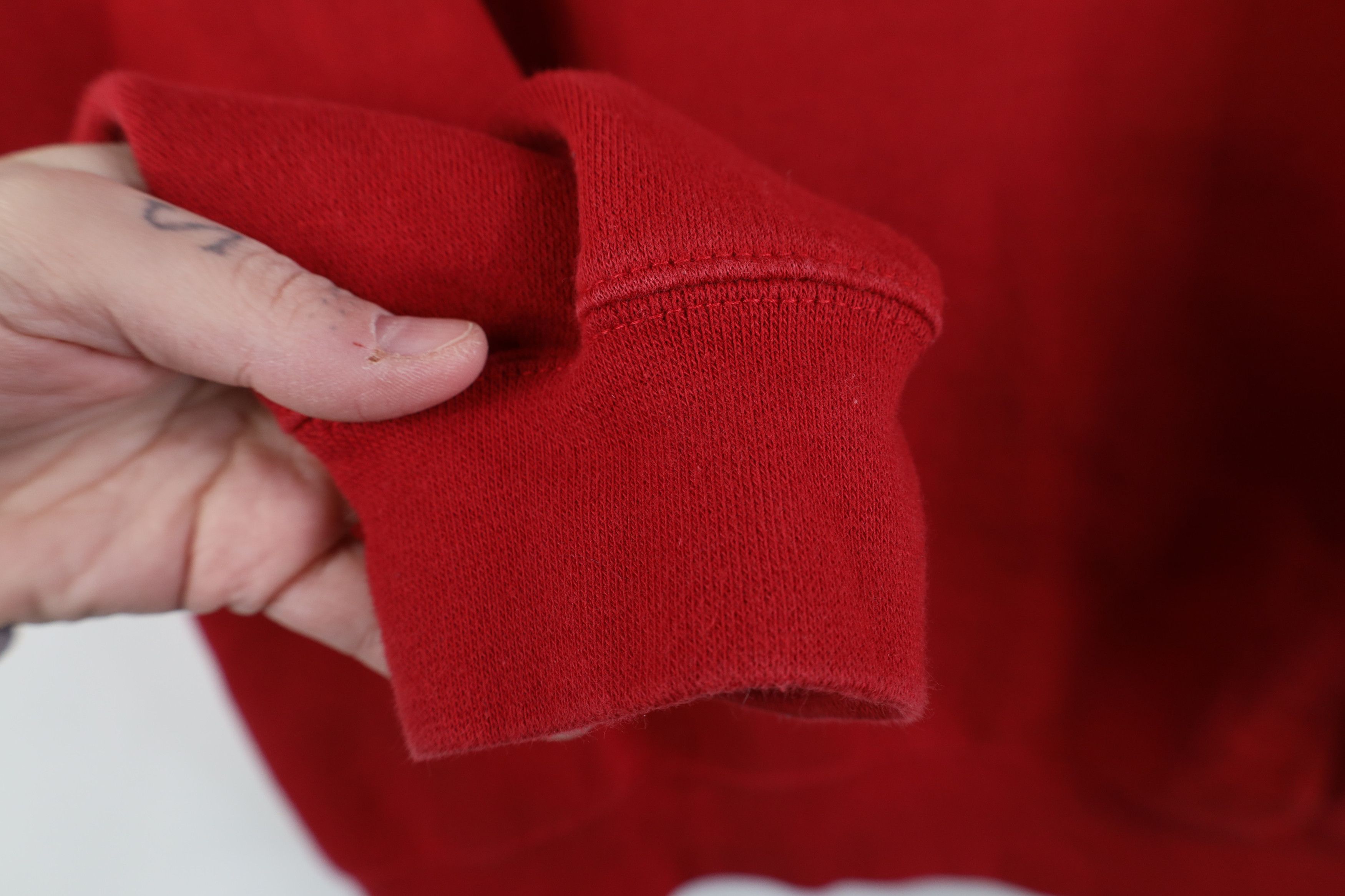 Reebok Vintage Y2K Reebok Spell Out Crewneck Sweatshirt Red Size XL / US 12-14 / IT 48-50 - 8 Thumbnail