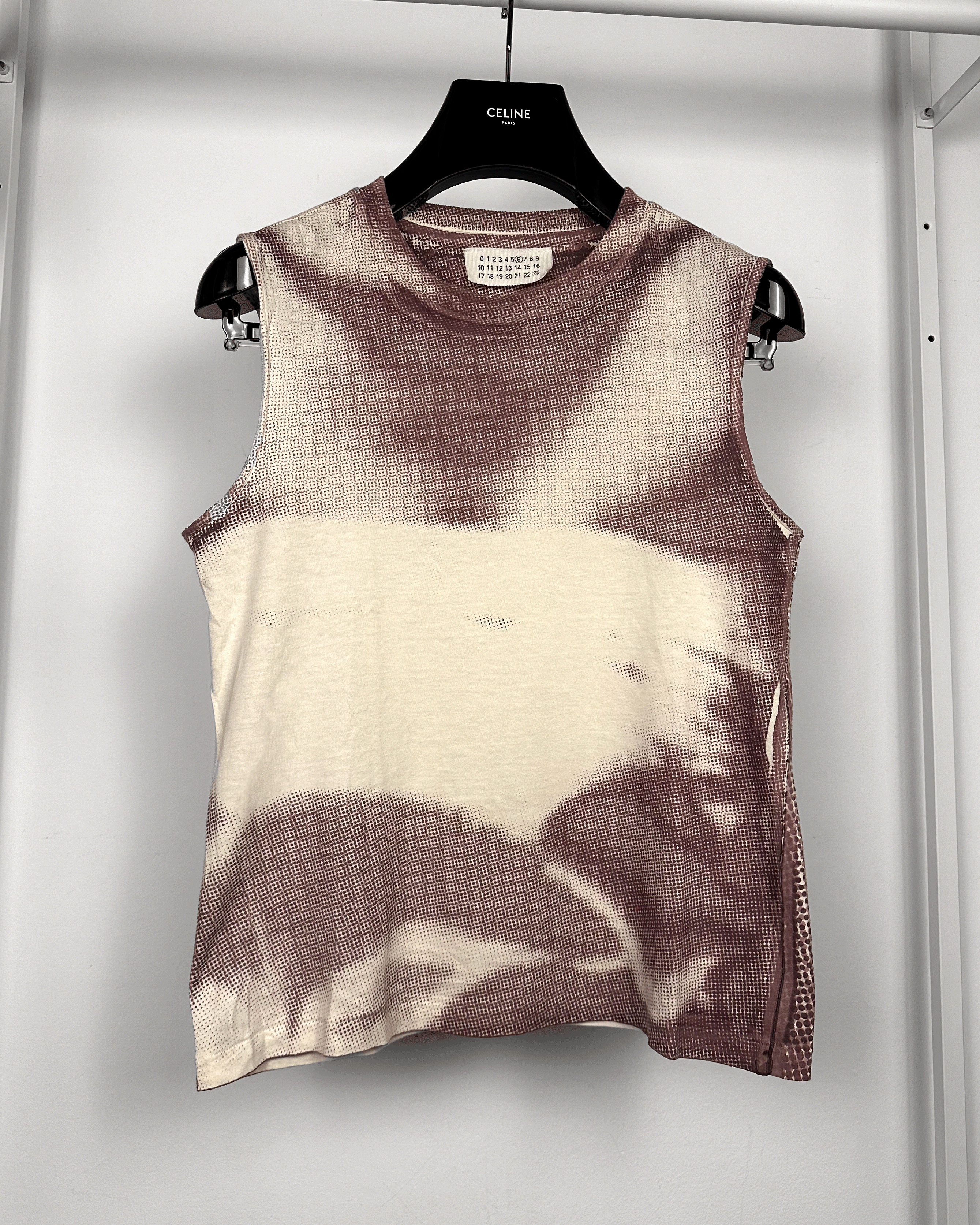 Maison Margiela Maison Margiela Halftone Pixel Lips Tank Top Size US S / EU 44-46 / 1 - 3 Thumbnail