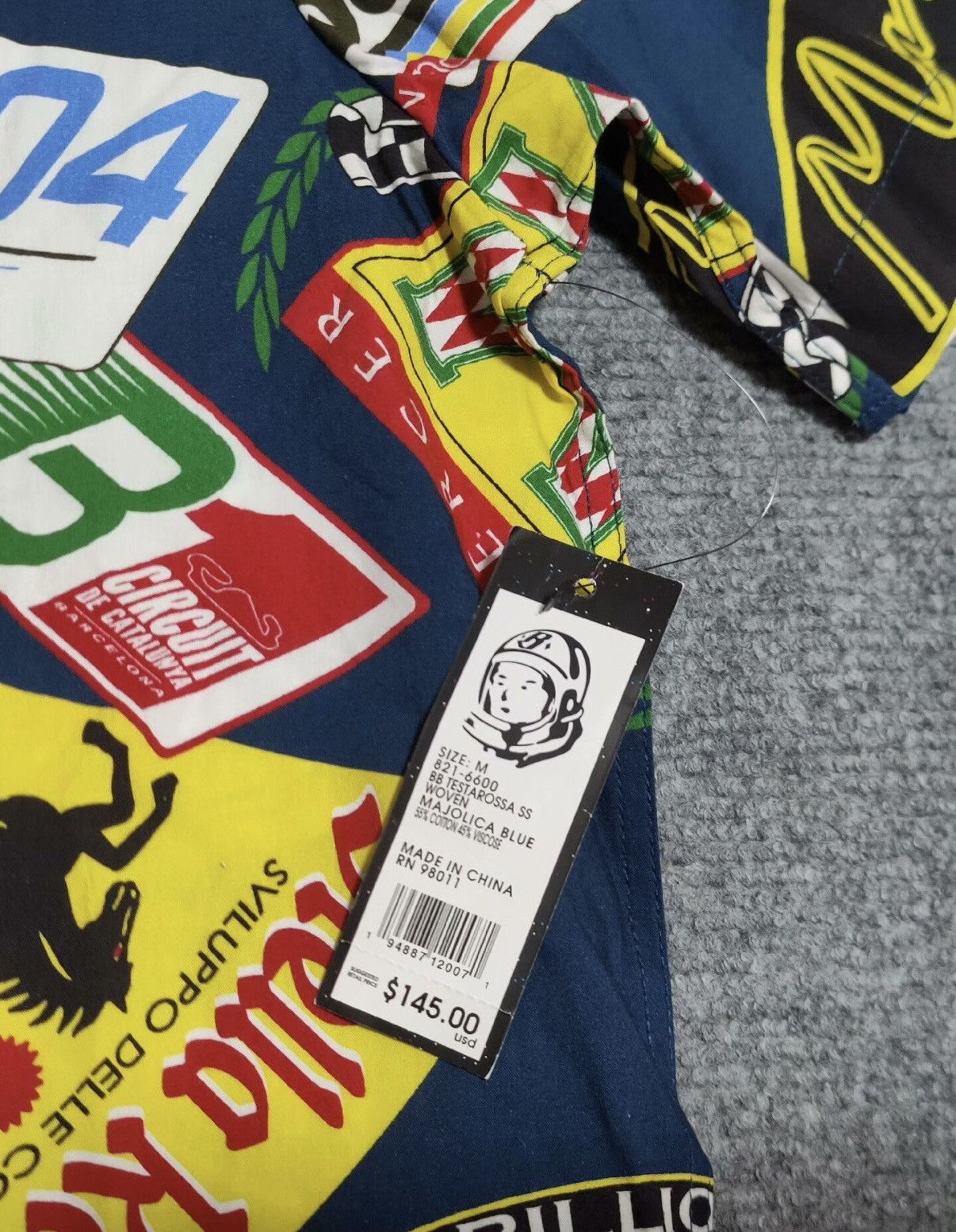 Billionaire Boys Club Racing All-Over Print Shirt Billionaire Boys Club Size US M / EU 48-50 / 2 - 5 Thumbnail