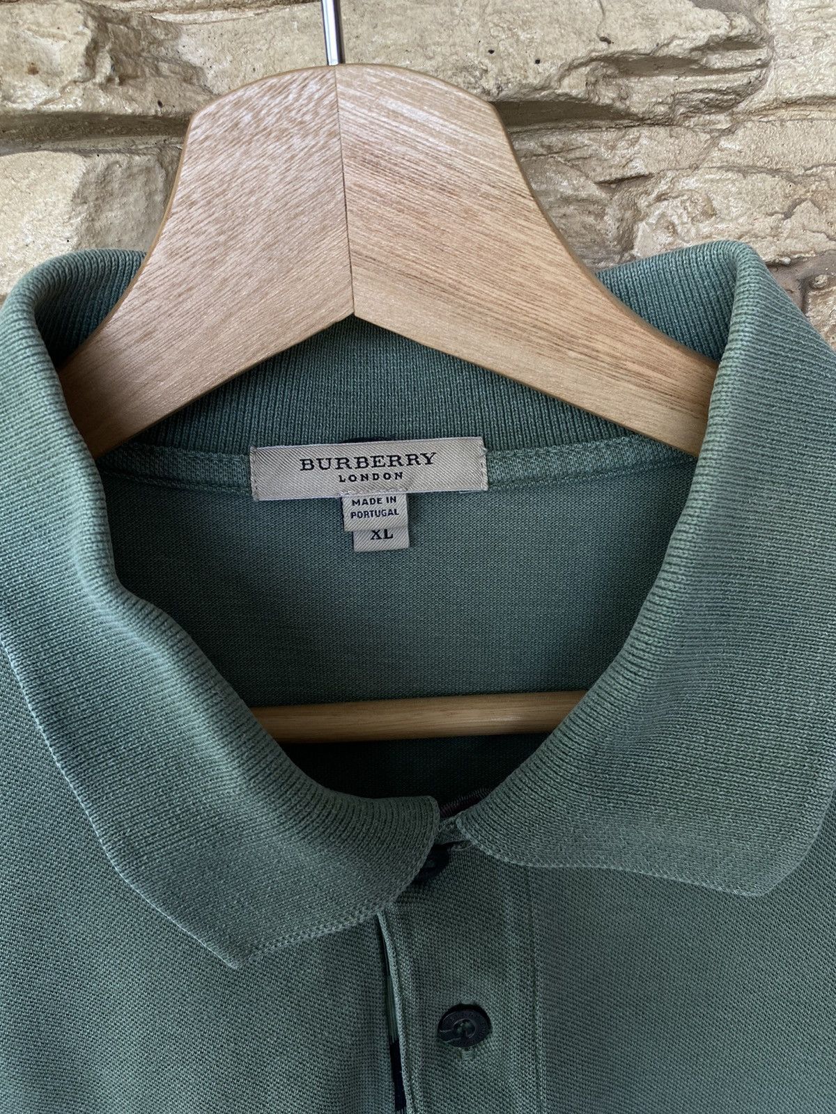 Vintage Rare Burberry London Brit Nova Check Polo Shirt Size US XL / EU 56 / 4 - 6 Thumbnail
