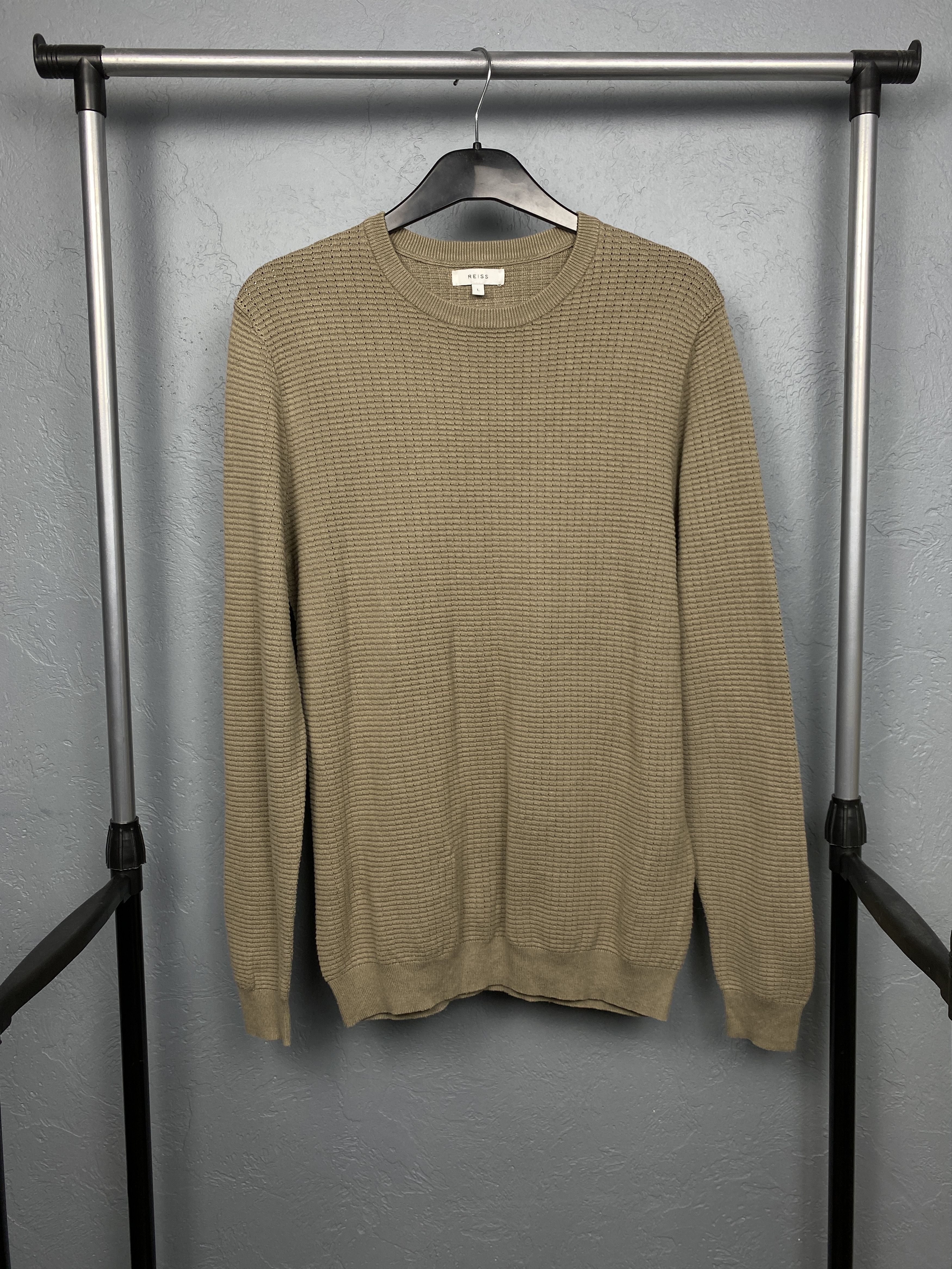 Reiss Reiss Vintage Mens Crew Neck Sweater Size US L / EU 52-54 / 3 - 1 Thumbnail