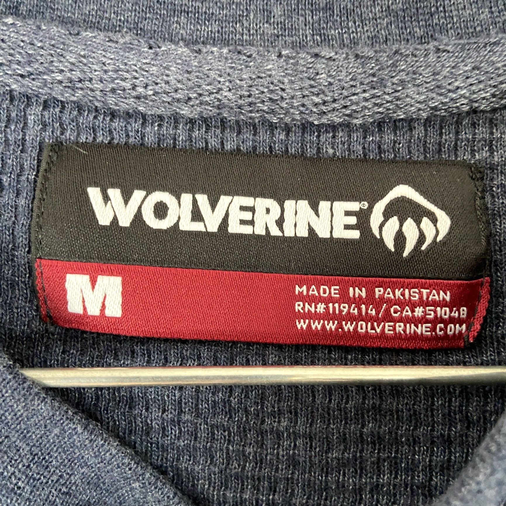 Vintage VINTAGE Wolverine Long Sleeve Shirt Men’s M Blue Thermal Waffle Knit Classic Outdoor Size US M / EU 48-50 / 2 - 6 Thumbnail