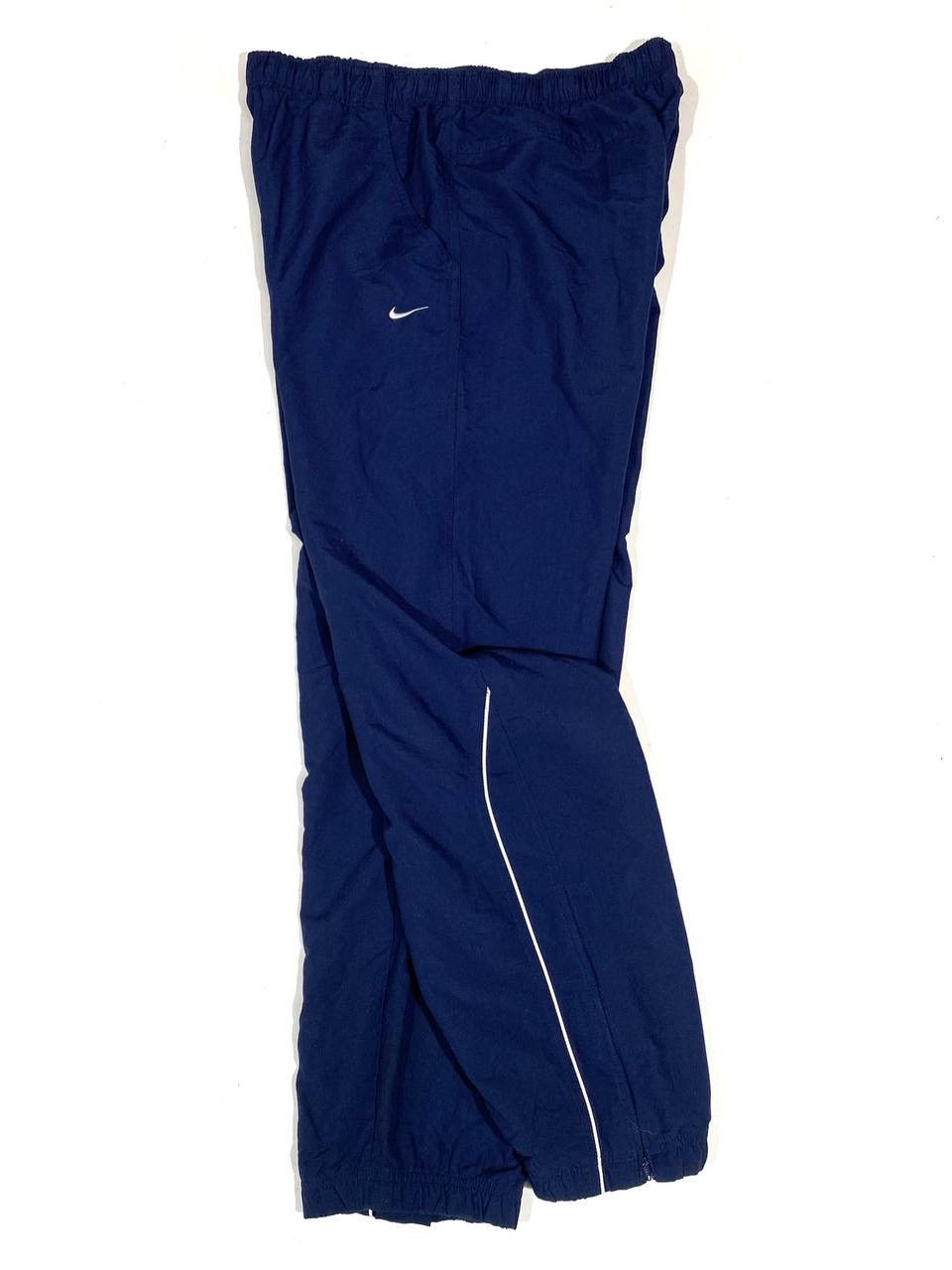 Nike Nike Track Pants Vintage Navy Nylon Y2K Parachute Size US 36 / EU 52 - 1 Thumbnail