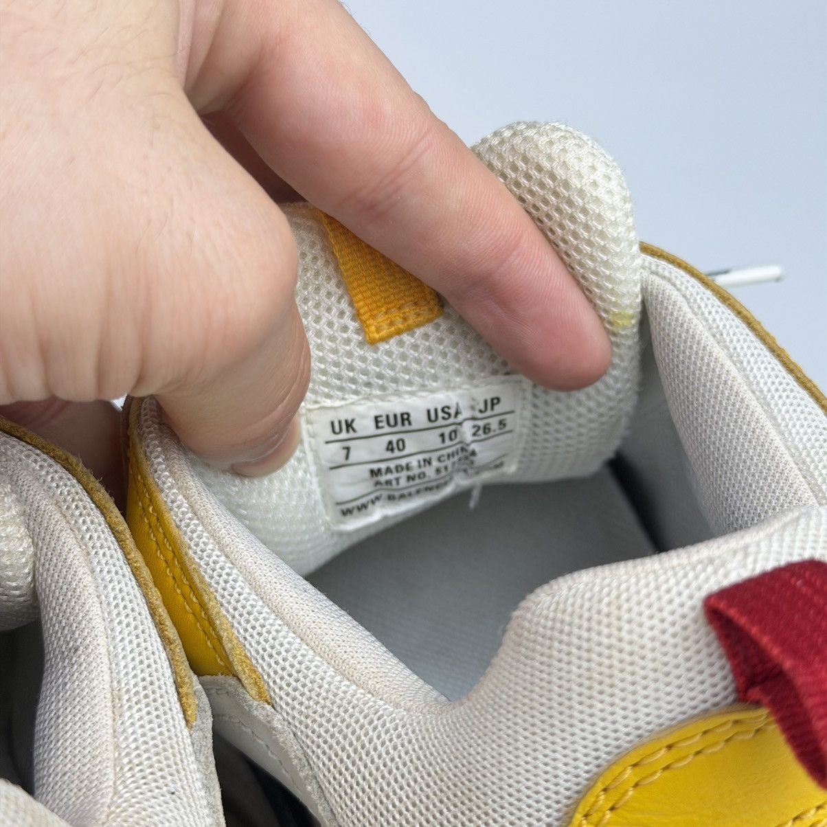Balenciaga Balenciaga Triple S White Yellow Red Size US 7 / EU 40 - 11 Thumbnail