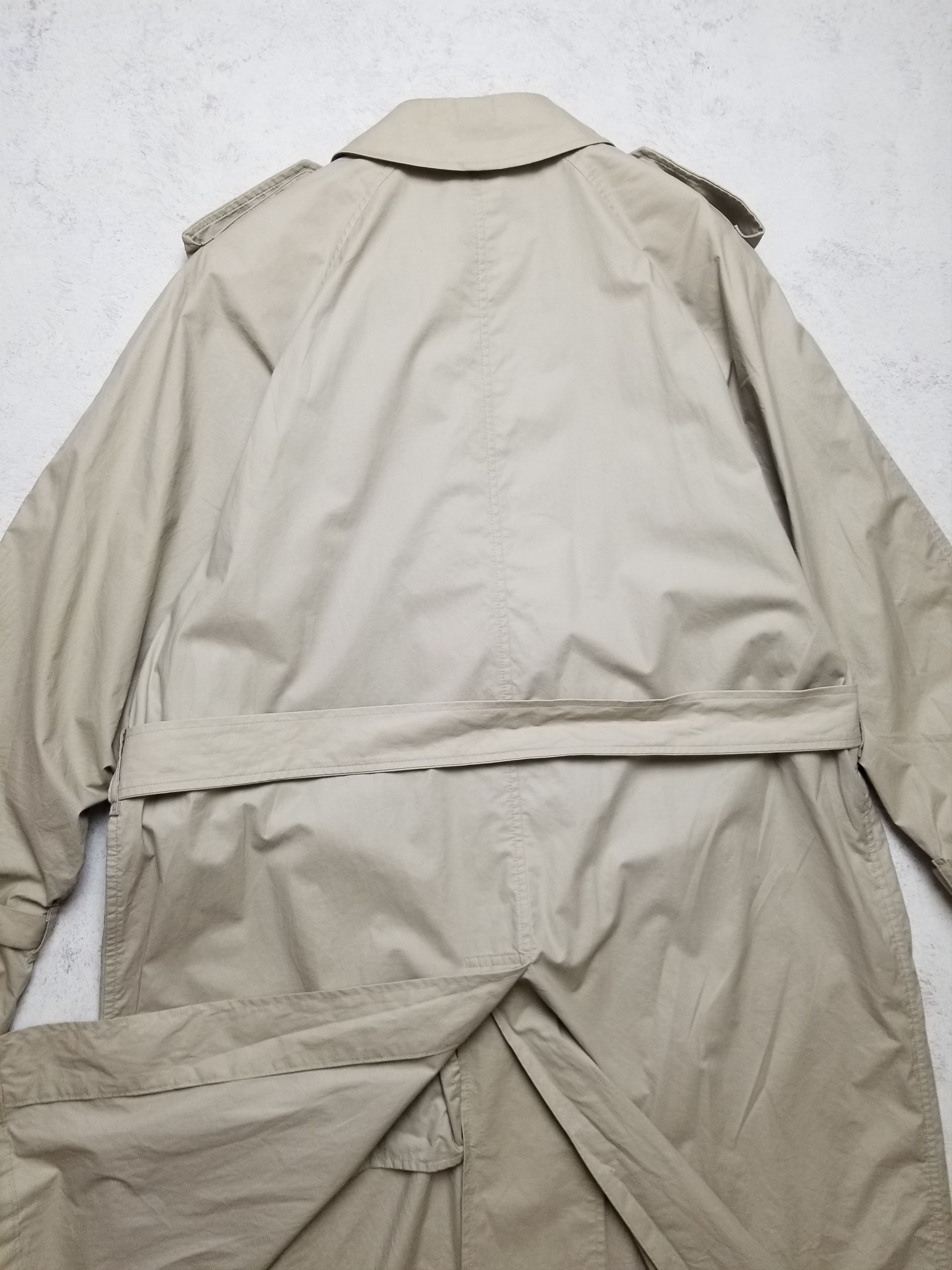 Burberry Burberrys Exlong 100% Cotton Duble Blessted Trench Coat Size M / US 6-8 / IT 42-44 - 11 Thumbnail