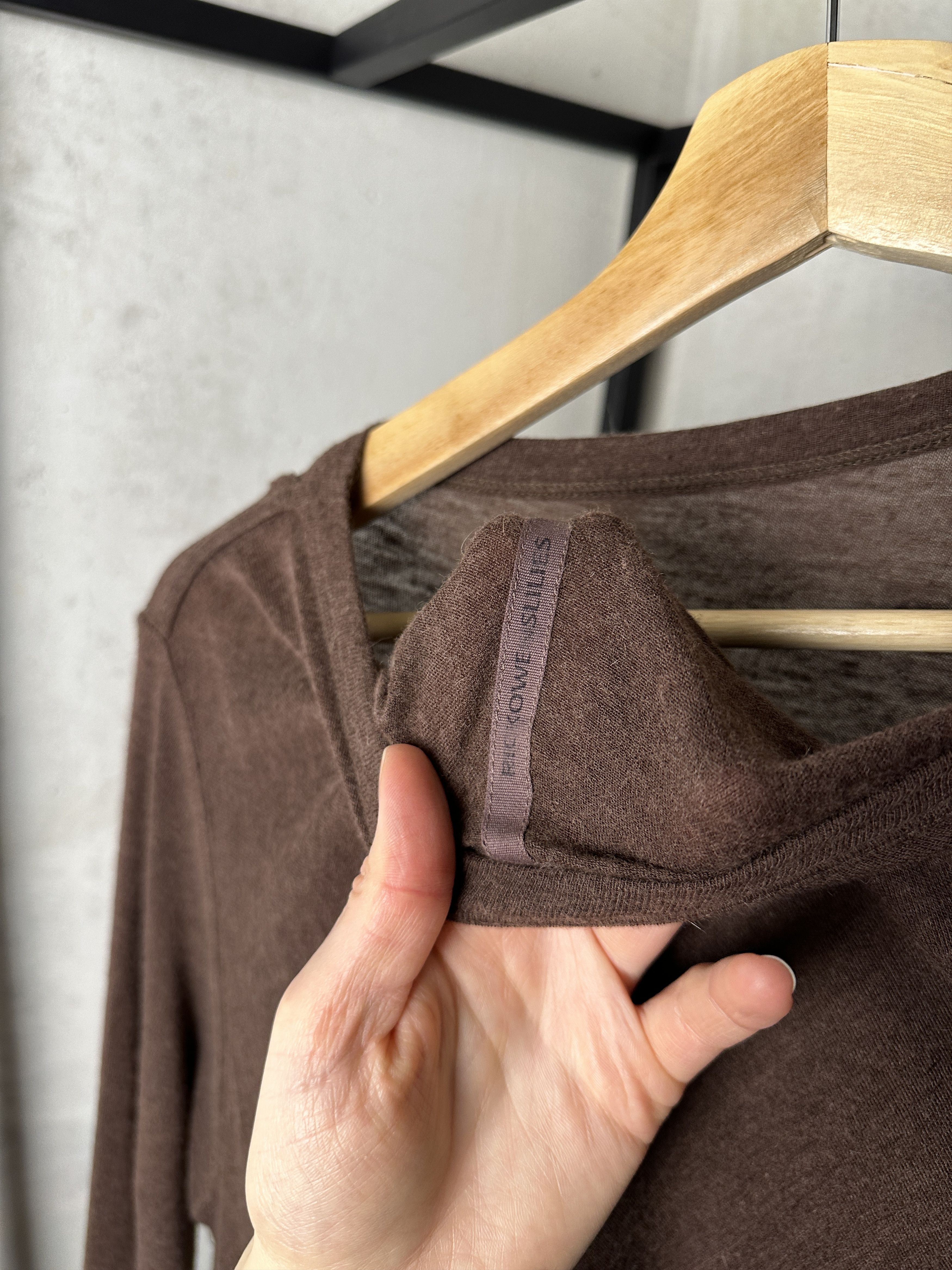 Rick Owens Rick Owens Lilies FW16 Macassar Wool Drape Maxi Dress Size S / US 4 / IT 40 - 5 Thumbnail
