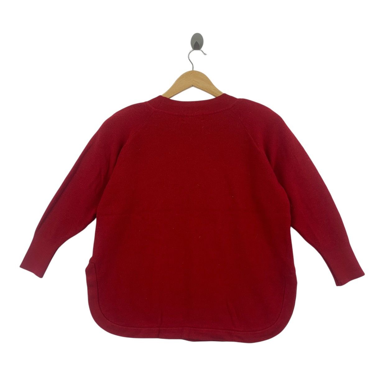 Vintage Vintage 80’ KOBE MODE TOKYO Designer Red Blouse Tee Shirt Size M / US 6-8 / IT 42-44 - 4 Thumbnail