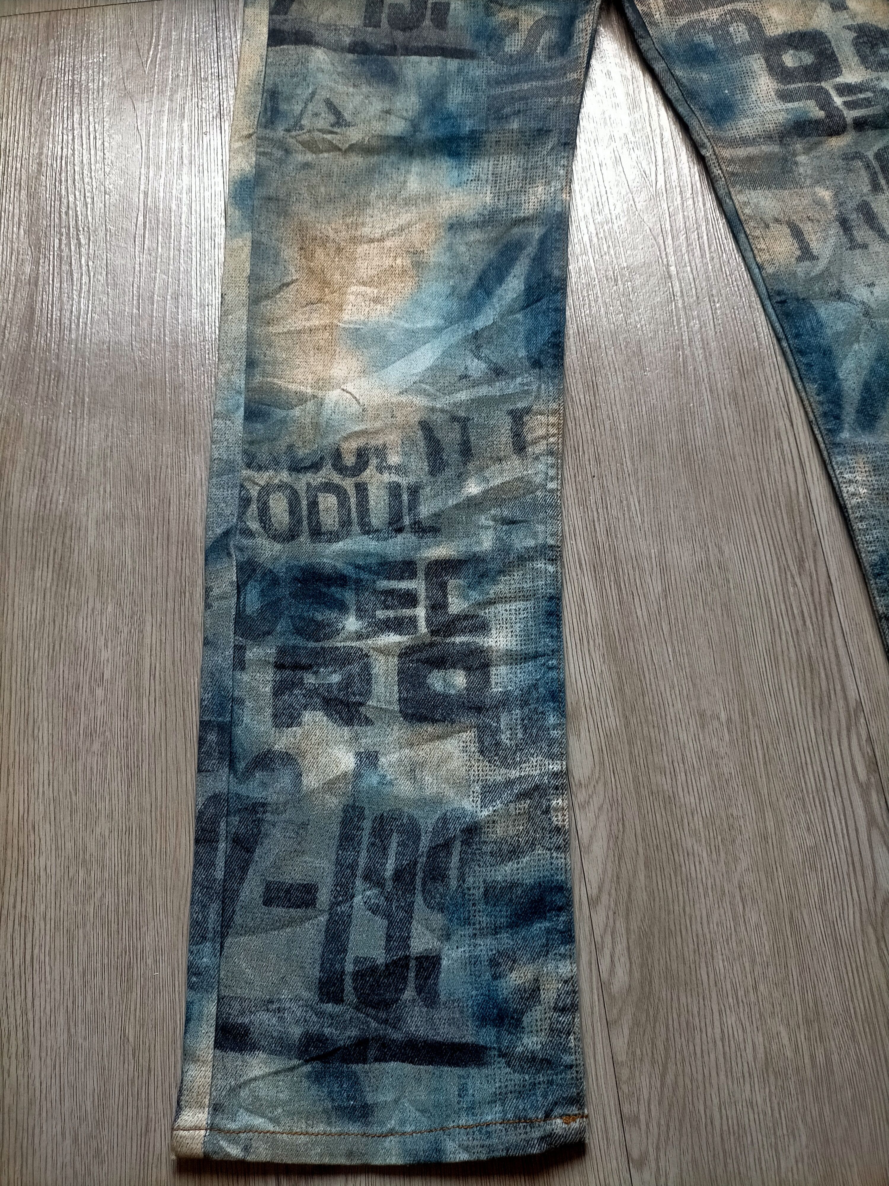 Le Grande Bleu (L.G.B.) ⚡Rare L.G.B x Beams Full Print denim pants Size US 30 / EU 46 - 10 Thumbnail