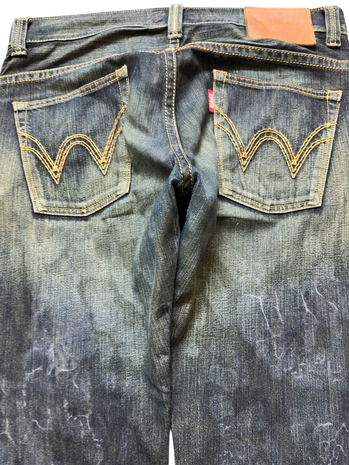 Edwin Vintage Edwin Exclusive Vintage Mudwash Grunge Deni Size US 37 - 5 Thumbnail