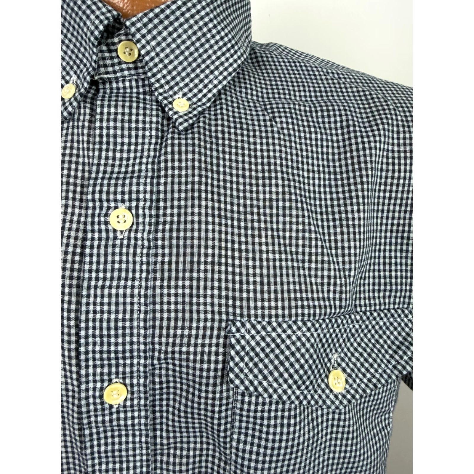 Vintage VINTAGE Campus Shirt Men M Navy 80s Button-Up Short Sleeve Lightweight Cotton Polyester Size US M / EU 48-50 / 2 - 5 Thumbnail
