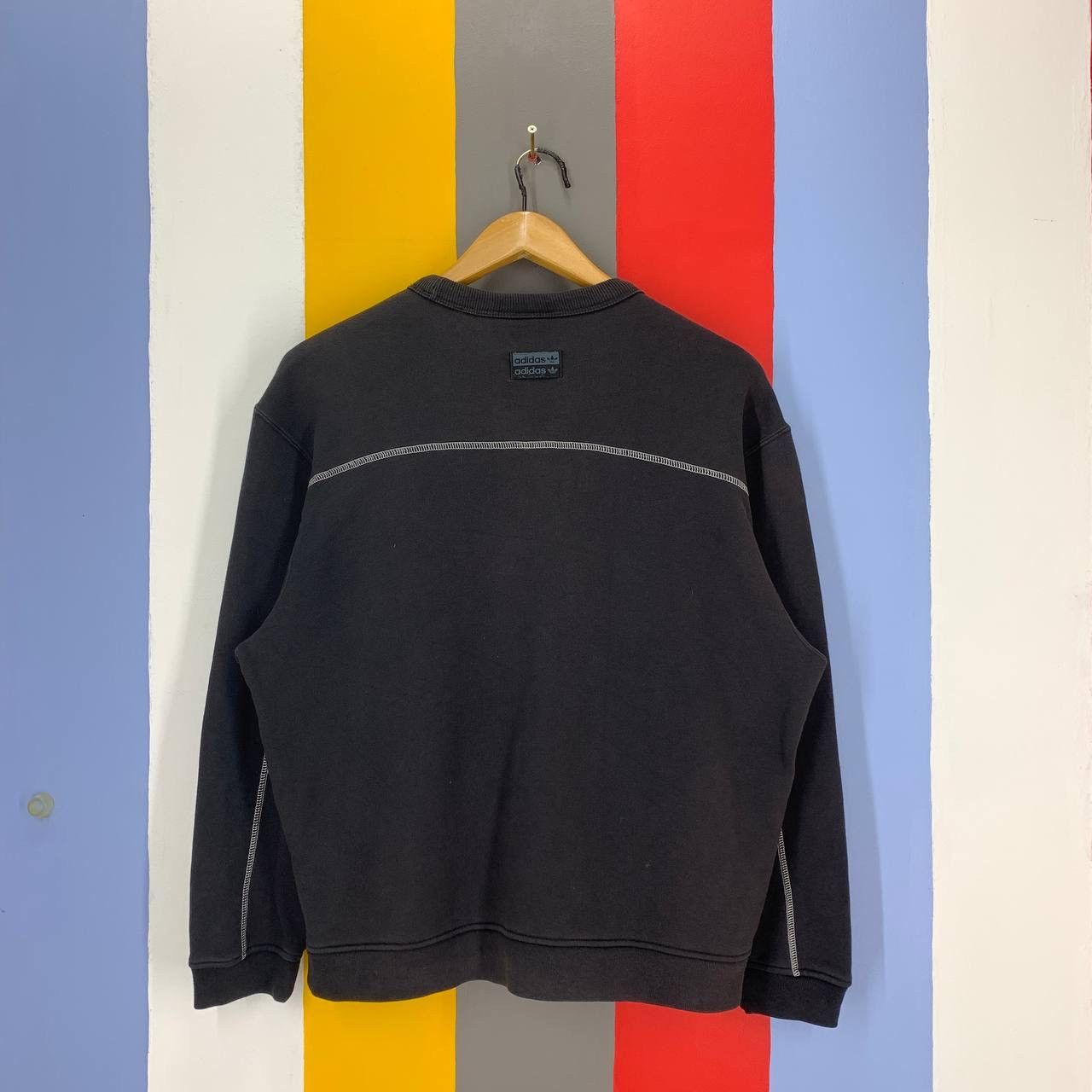 Adidas ADIDAS TRIFOIL Crew Neck Sweatshirt #2309-01 Size US S / EU 44-46 / 1 - 11 Thumbnail