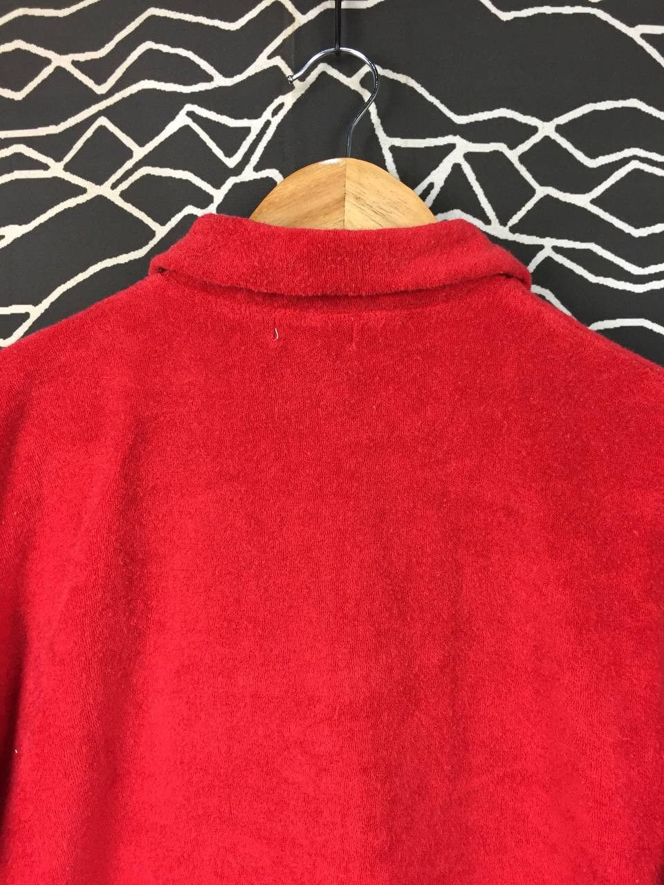 Paul Smith Vtg Paul Smith London Terry Cloth Quarter Zip Pullover Size US M / EU 48-50 / 2 - 7 Thumbnail