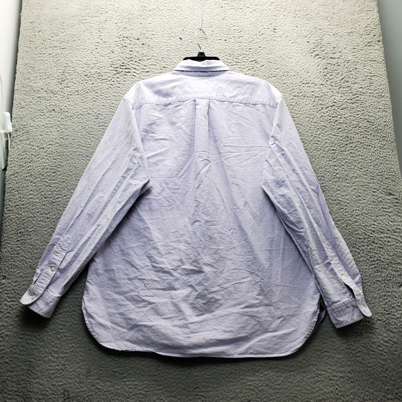 Ralph Lauren Ralph Lauren Shirt Mens XL Purple Classic Fit Button-Down Collar Pony Logo Button-Up Size US XL / EU 56 / 4 - 2 Thumbnail