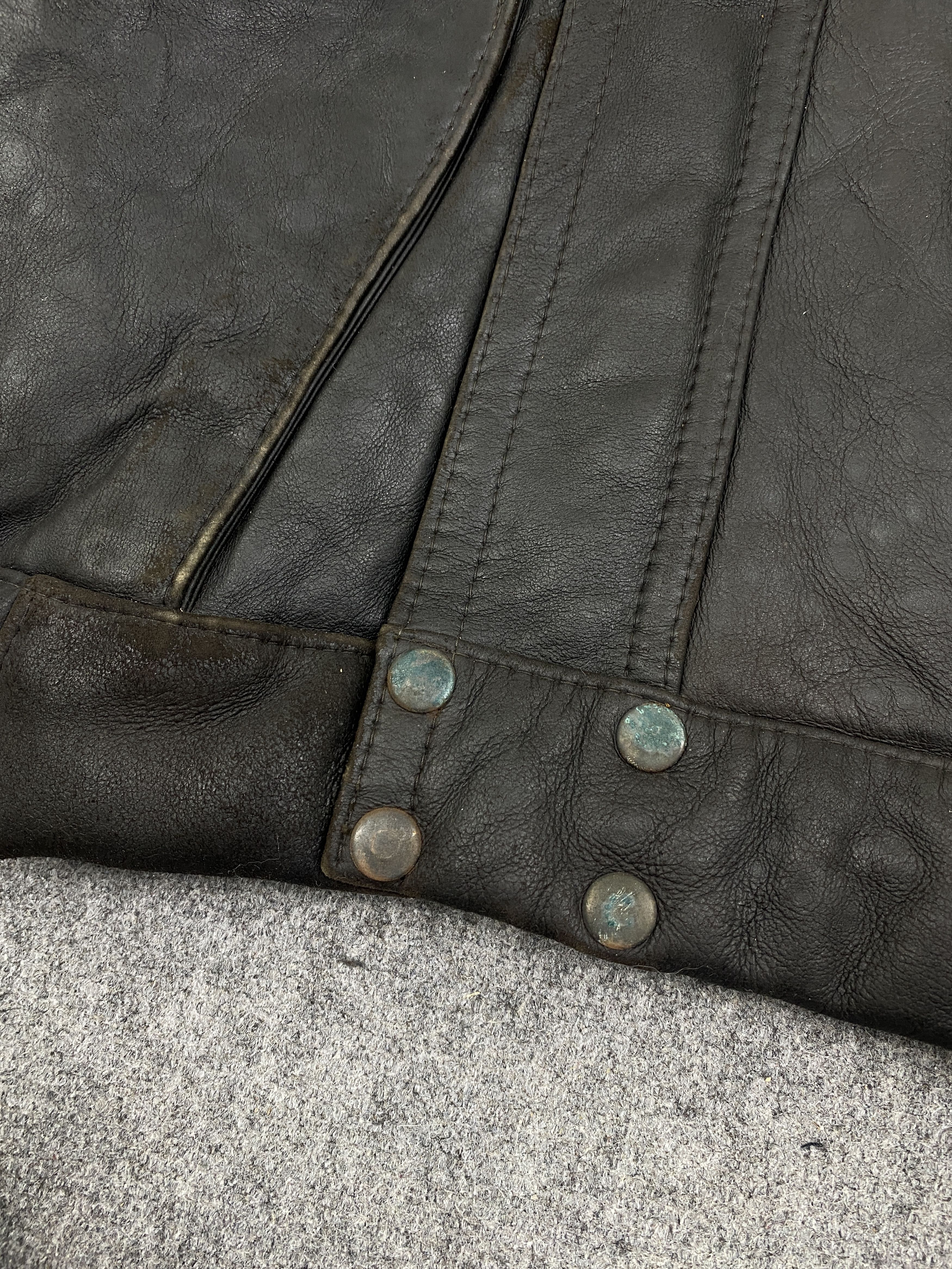 Japanese Brand Vintage Made In Turkey Suede Leather Sherpa Fur Jacket J1992 Size US XL / EU 56 / 4 - 9 Thumbnail