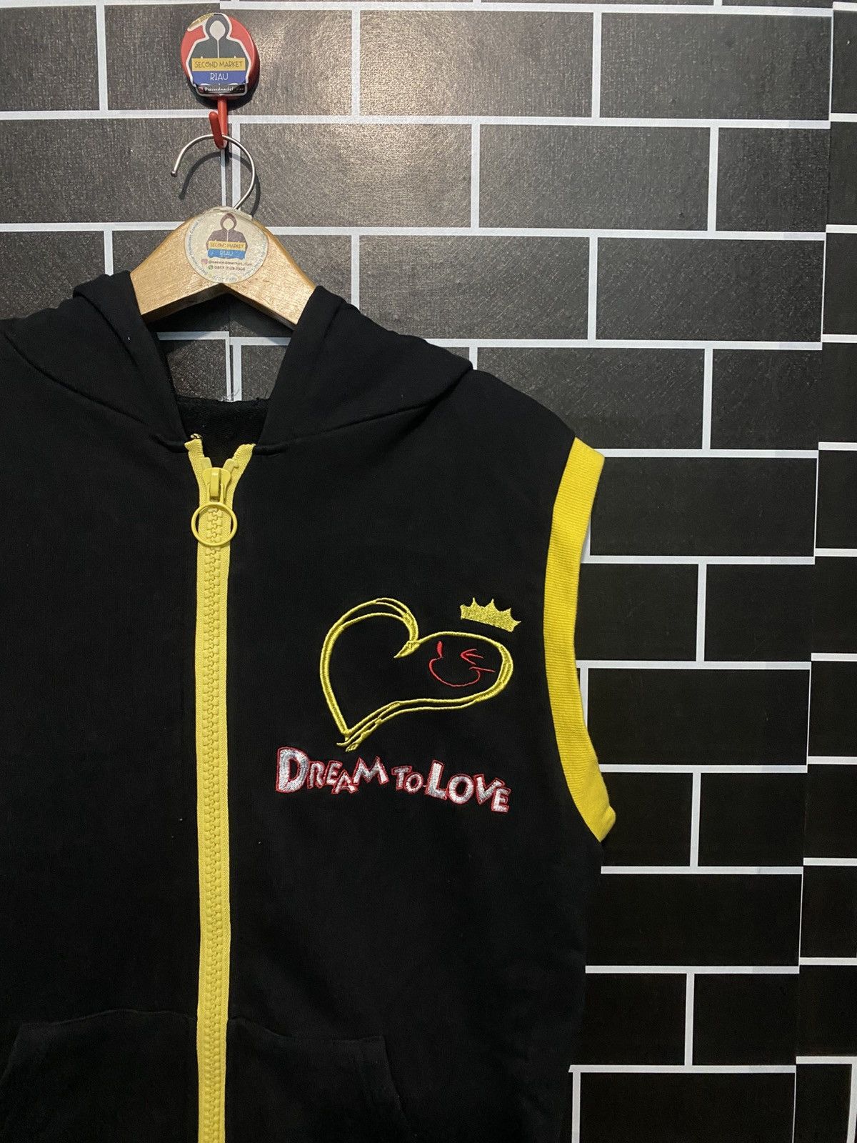 Japanese Brand Yusuke kamiji hoodie vest sleeveless hoodie japanese Size US L / EU 52-54 / 3 - 1 Thumbnail