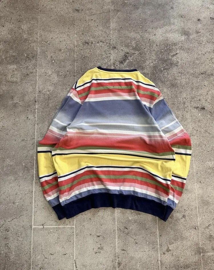 Polo Ralph Lauren × Ralph Lauren Polo Ralph Lauren Cable Knitwear Wool Blue Sweater Y2K Size US L / EU 52-54 / 3 - 12 Thumbnail