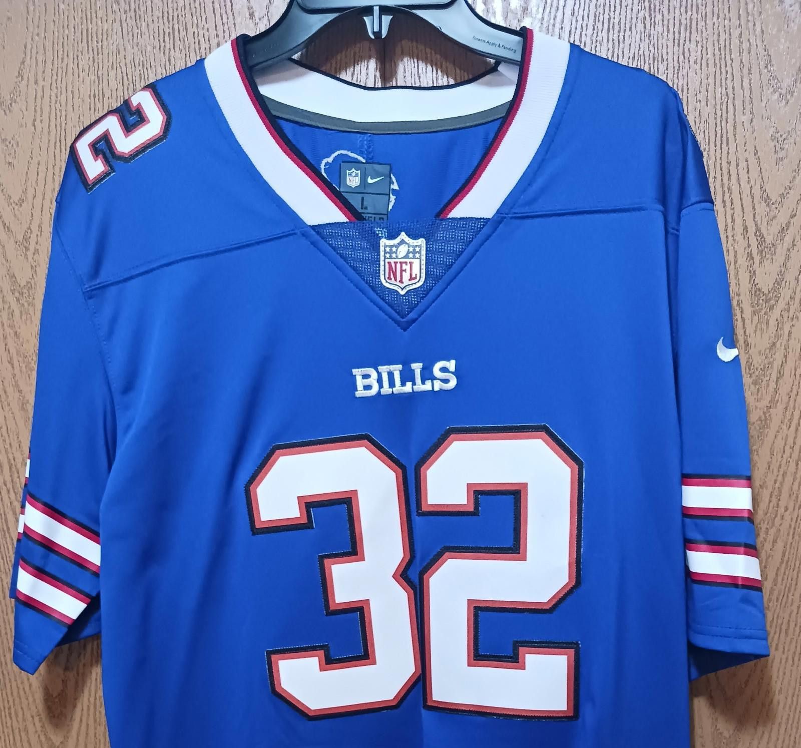 Nike OJ Simpson (Nike)-(Bills)-(Jersey)-(Blue)-(Size:L)-$100 Size ONE SIZE - 3 Thumbnail