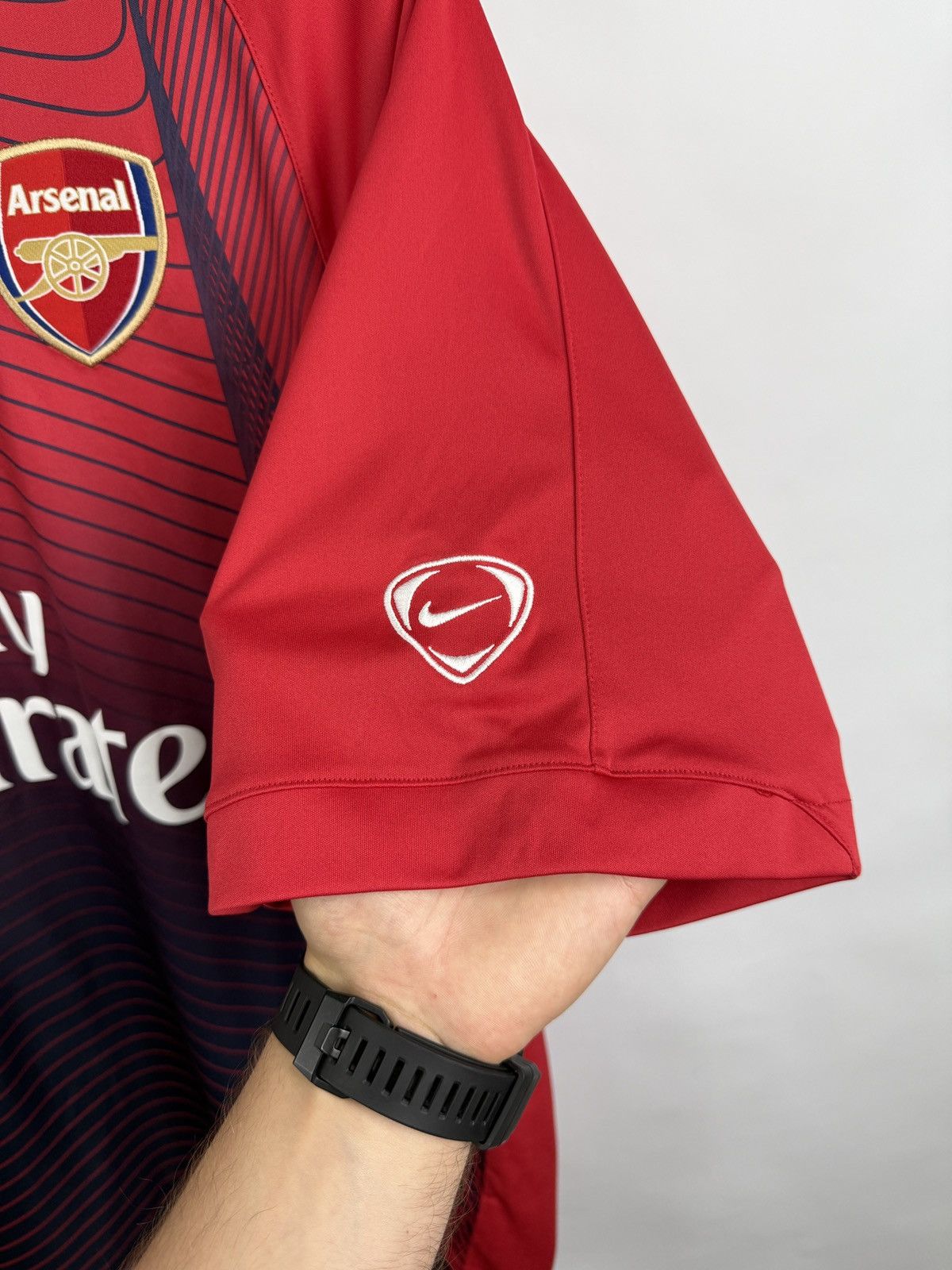Nike 🏴󠁧󠁢󠁥󠁮󠁧󠁿 Vintage 2007/08 Nike Arsenal Jersey Soccer Football Shirt Size US XL / EU 56 / 4 - 6 Thumbnail