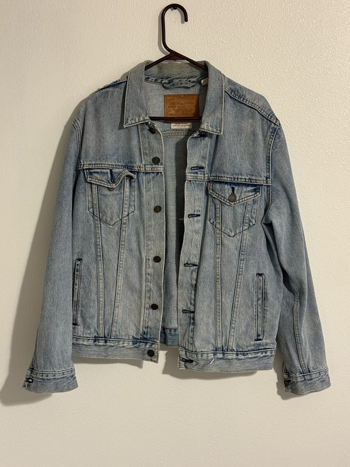 Levi's × Vintage Light wash Denim Jacket Size US L / EU 52-54 / 3 - 1 Thumbnail