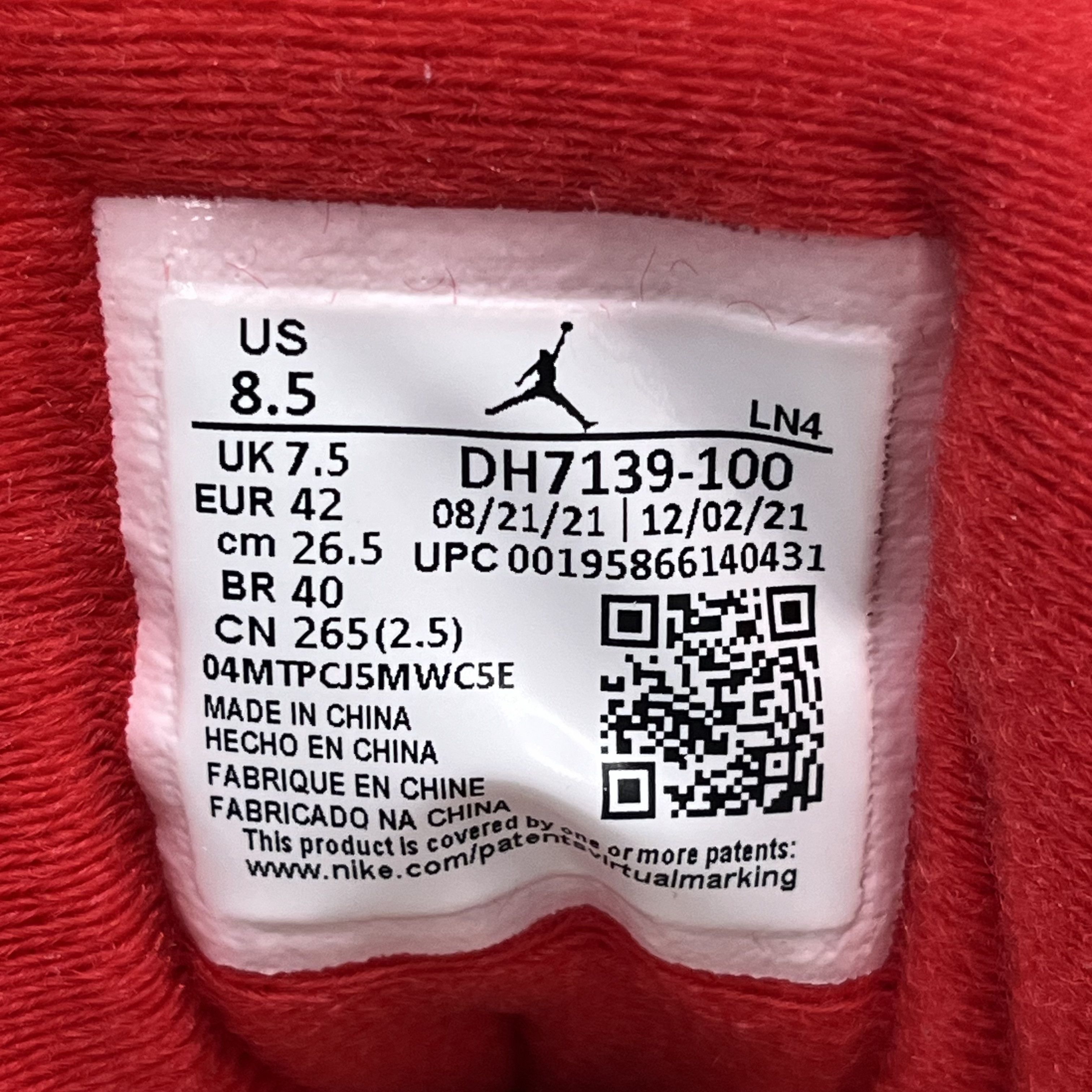 Nike Air Jordan 3 Retro Muslin Size US 8.5 / EU 41-42 - 9 Thumbnail