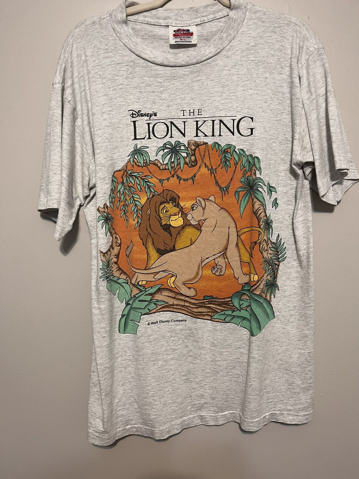 Disney × Vintage vintage lion king shirt Size US L / EU 52-54 / 3 - 3 Thumbnail
