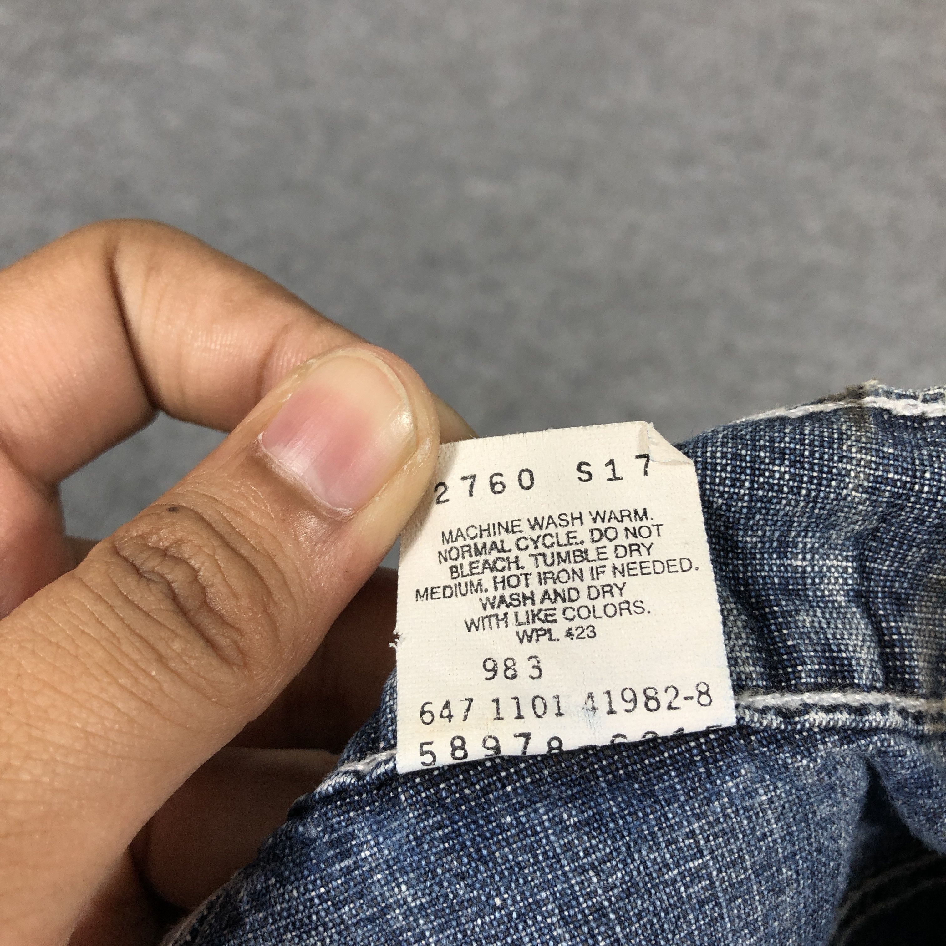 Levi's × Vintage Womens 90s Vintage Levis 577 Jeans Short Pants L871W Size 31" - 5 Thumbnail