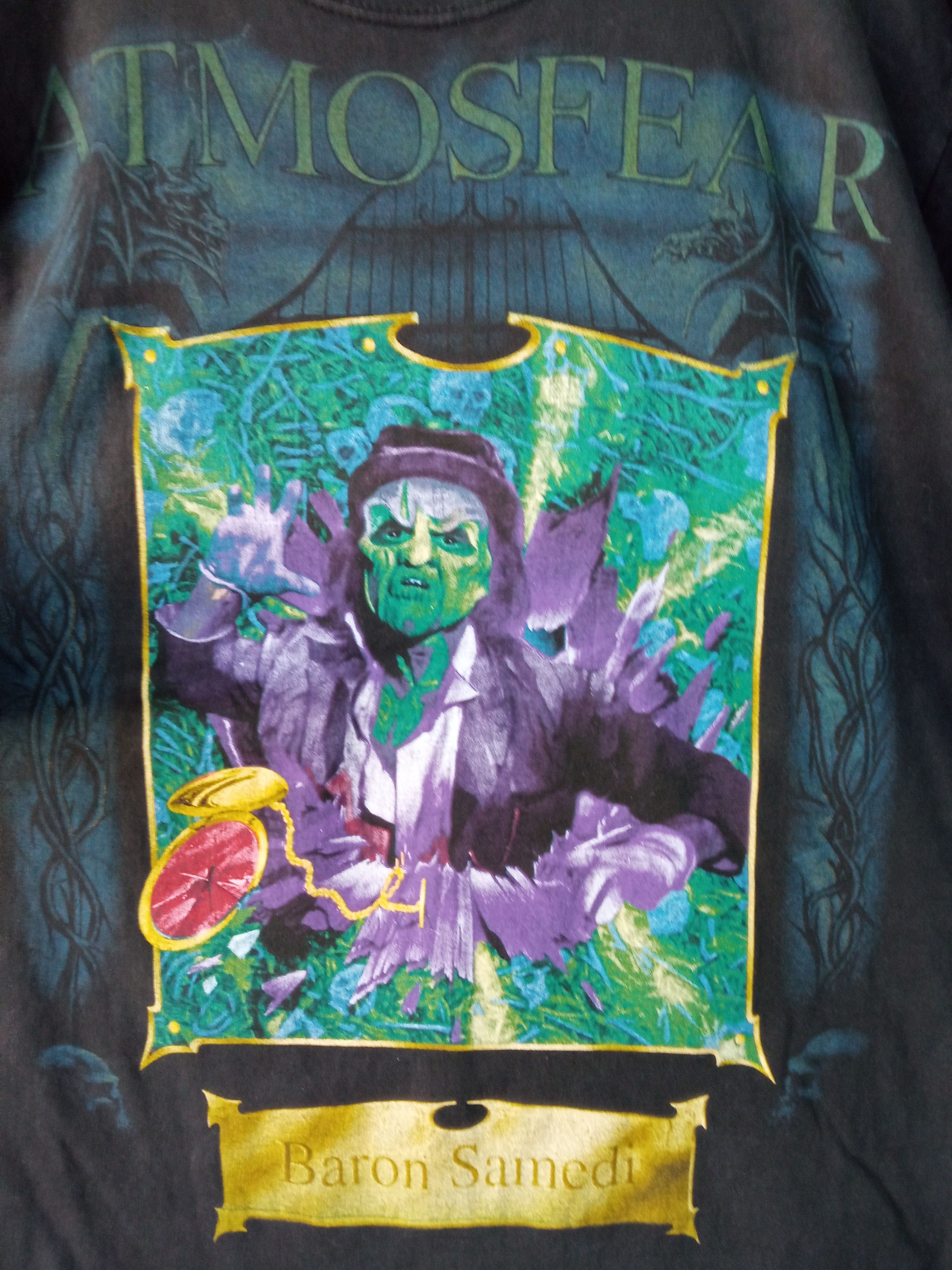 Almosfear baron samedi vintage t shirt size L.