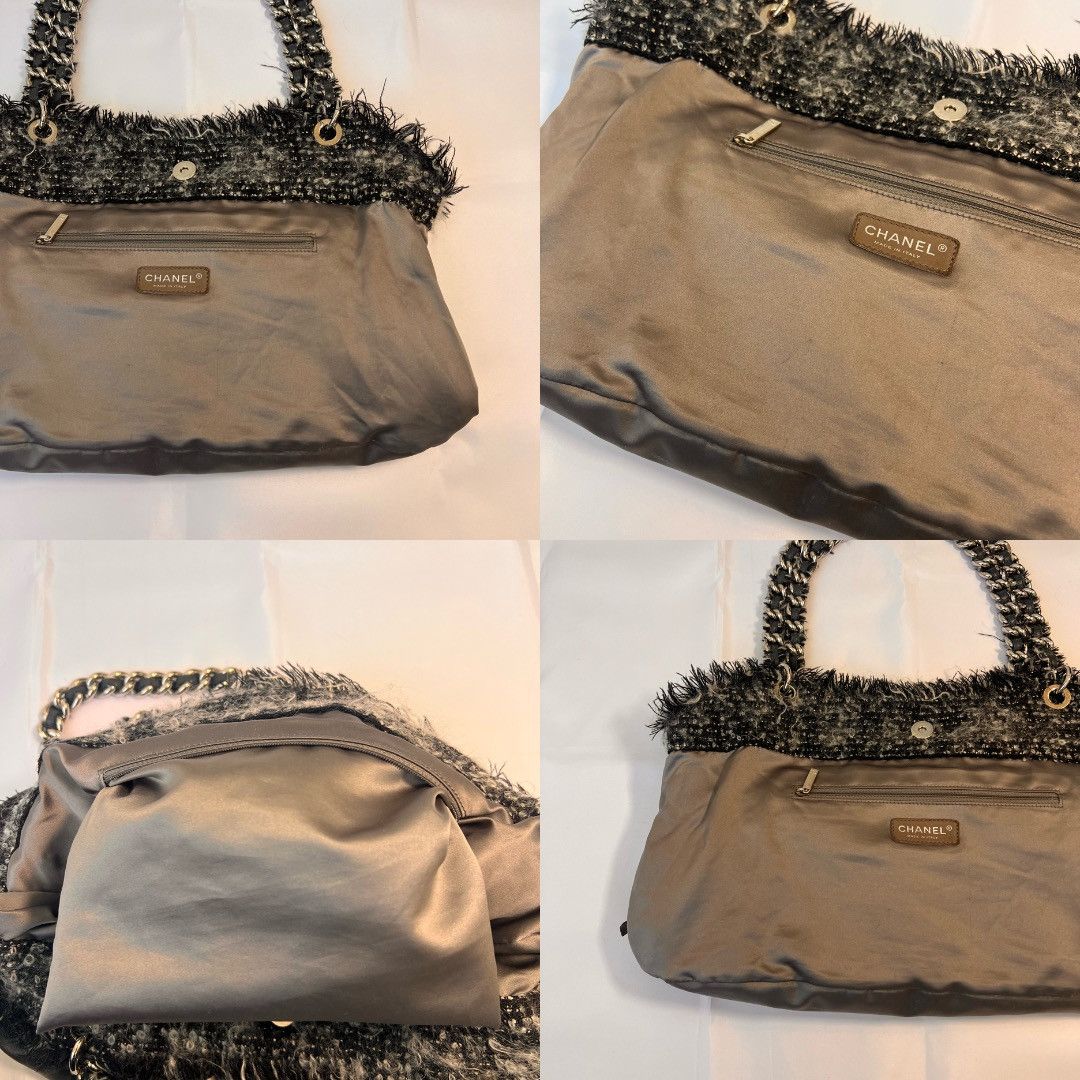 Chanel Chanel 2010-2011 Fringed Logo Large Hobo Tote Bag Size ONE SIZE - 16 Thumbnail