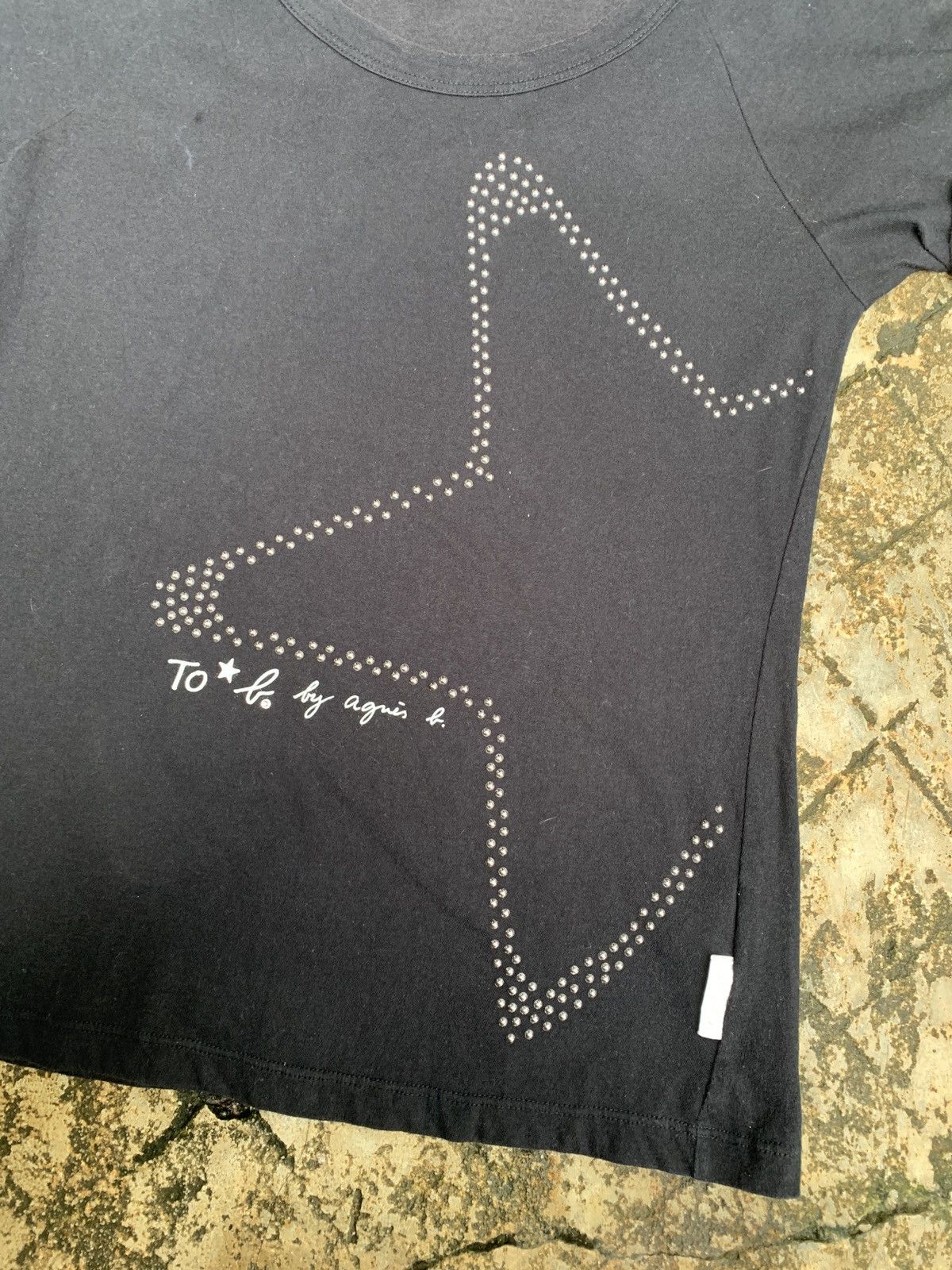 agnes b. y2k To b by agnes b Japan Stars Spike Top Size M / US 6-8 / IT 42-44 - 3 Thumbnail