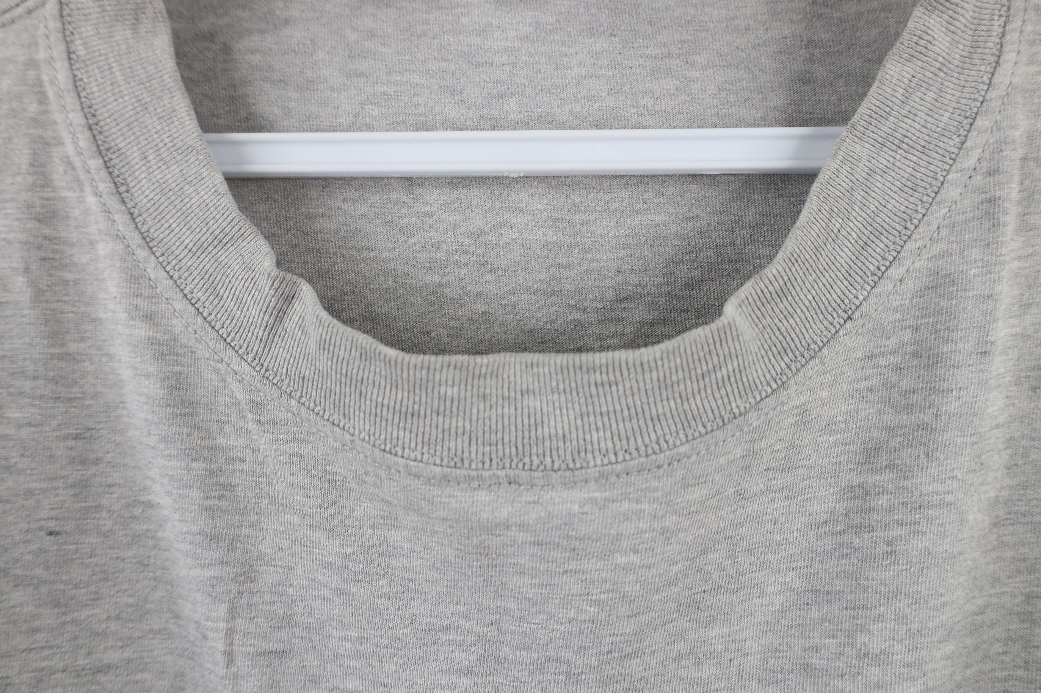 Vintage Vintage 90s Streetwear Long Sleeve T-Shirt Gray Cotton Size US L / EU 52-54 / 3 - 4 Thumbnail