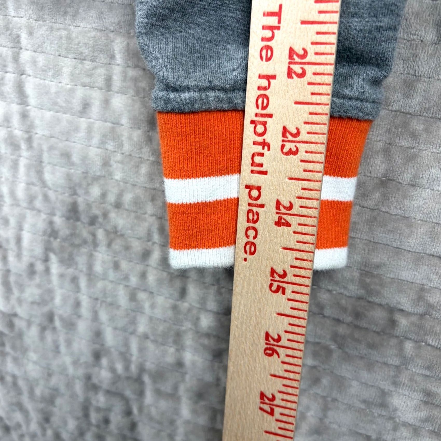 Vintage Detroit Tigers 5th & Ocean Full Zip Hoodie Navy Grey Orange M Baseball Embroidered Logo Pockets Varsity Jacket Style Shirt Mens Size US M / EU 48-50 / 2 - 8 Thumbnail