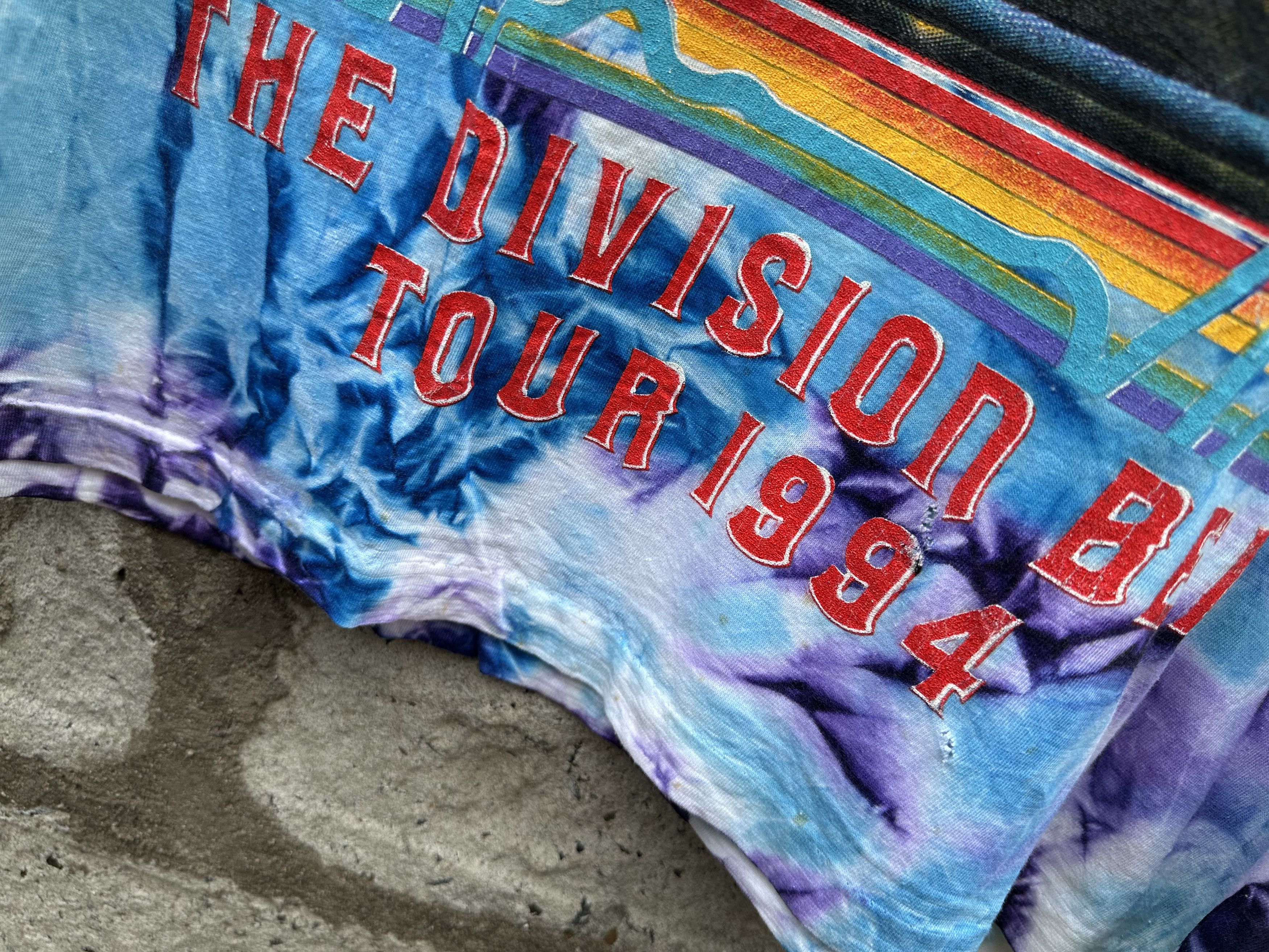 Pink Floyd Vintage 90s Pink Floyd Tie-Dye T-Shirt – The Division Bell Size US XL / EU 56 / 4 - 4 Thumbnail