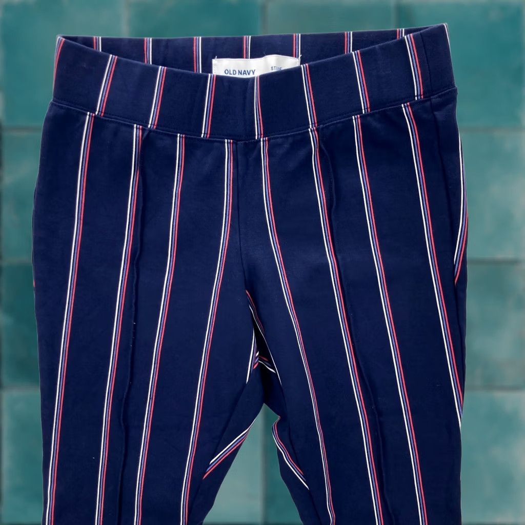 Old Navy Old Navy Pants Womens XS Stevie Size Striped Print Super Stretch Leggings Size 26" / US 2 / IT 38 - 1 Thumbnail