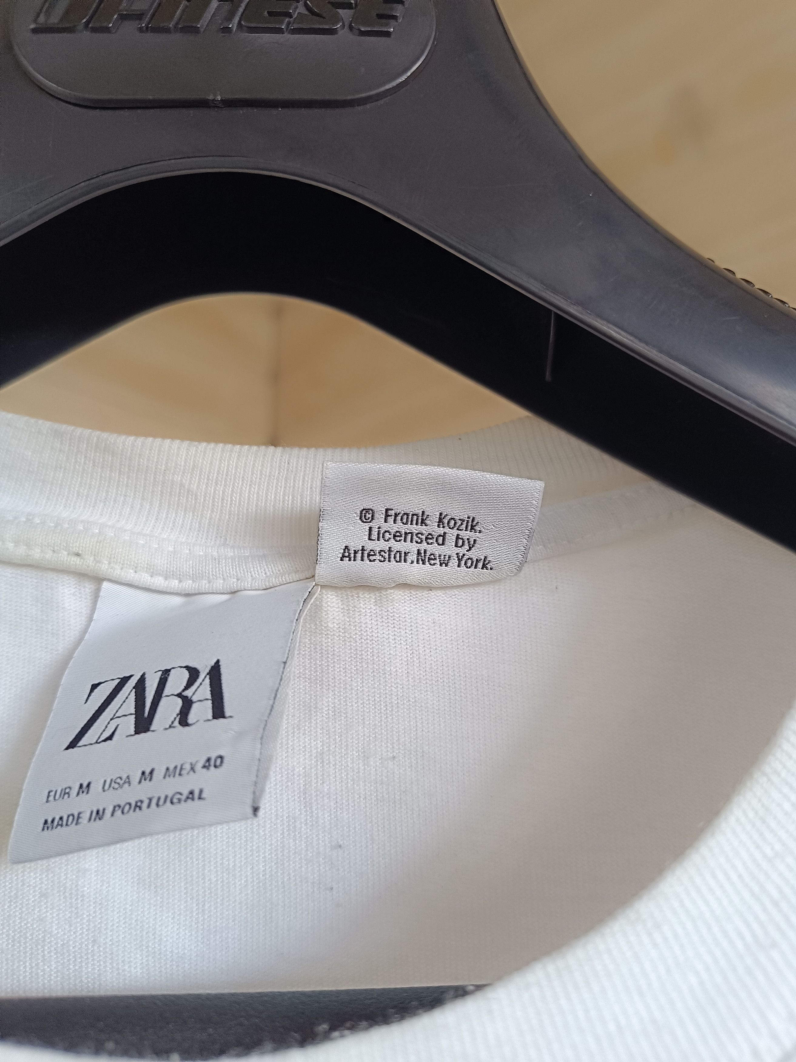 Anime × Zara Frank Kozik Zara Graphic Tee Rock Punk Grunge Hype Size US M / EU 48-50 / 2 - 9 Thumbnail