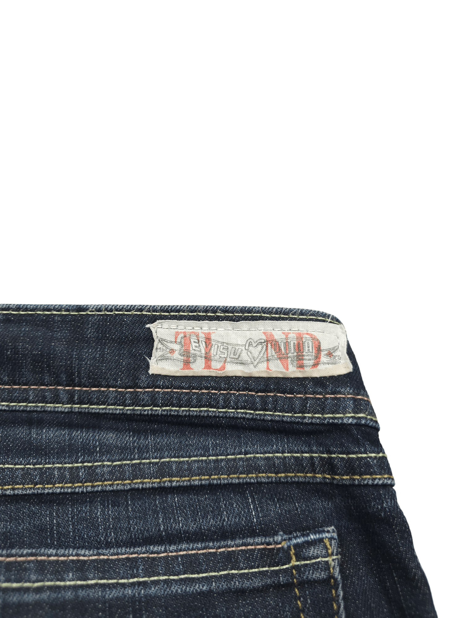 Evisu × Vintage 💎 28/32 Evisu X Puma Skinny Women's Denim Jeans Y2K Size 28" / US 6 / IT 42 - 6 Thumbnail