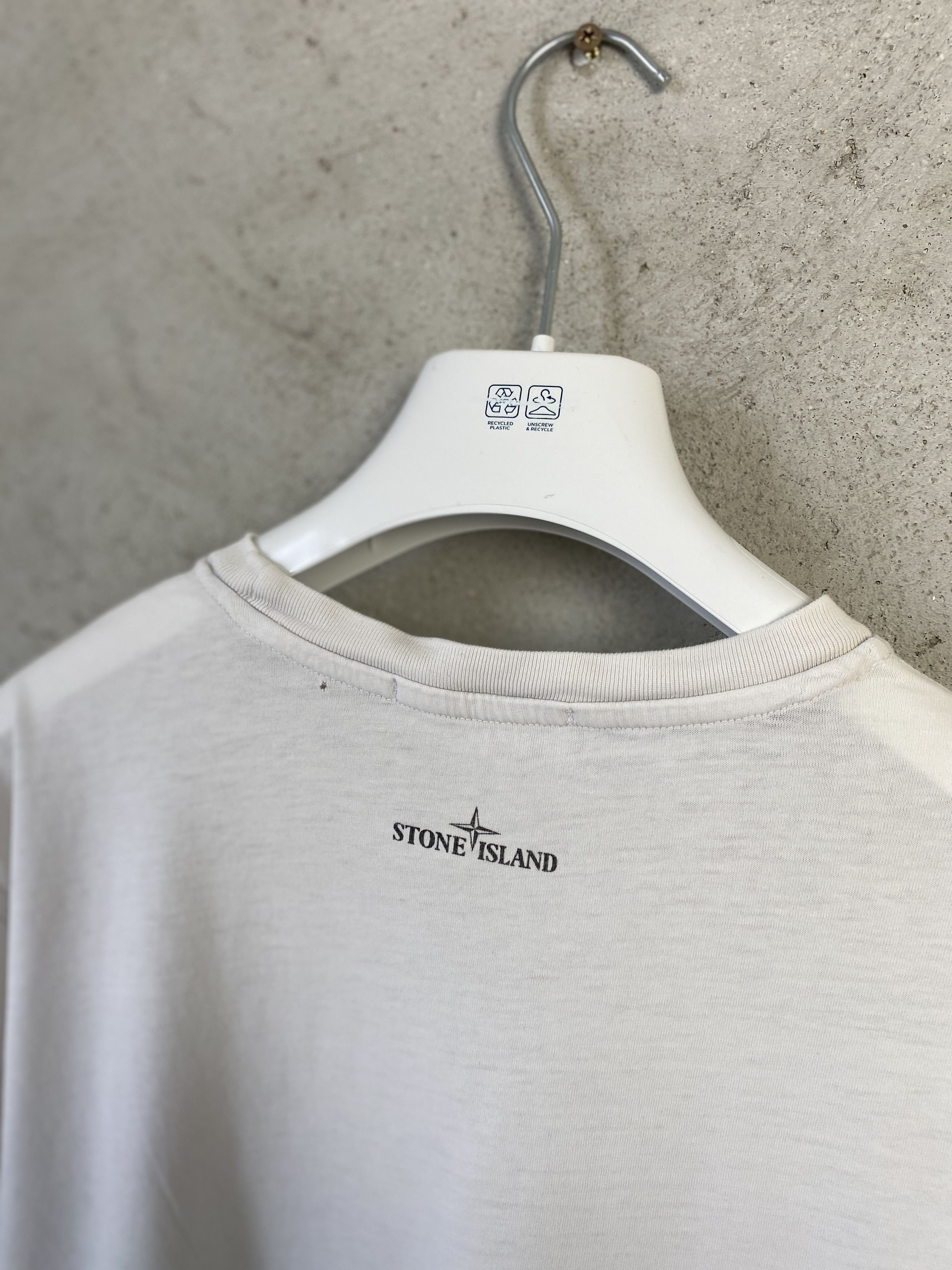 Stone Island Stone Island big logo t-shirt tee Size US XS / EU 42 / 0 - 7 Thumbnail