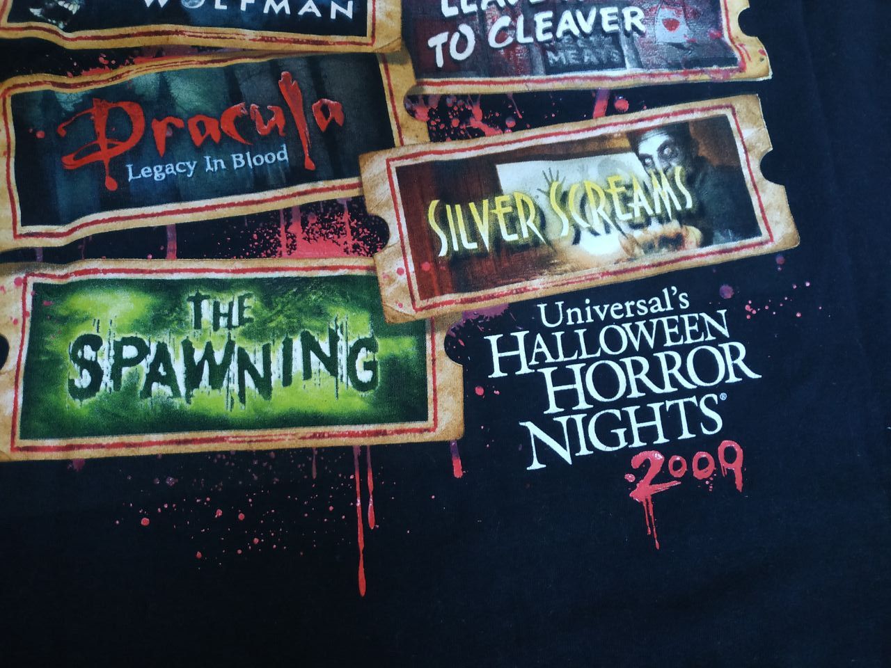 Universal Studios Vintage 2009 Universal Studios Halloween Horror Nights IT'S Size US L / EU 52-54 / 3 - 10 Thumbnail