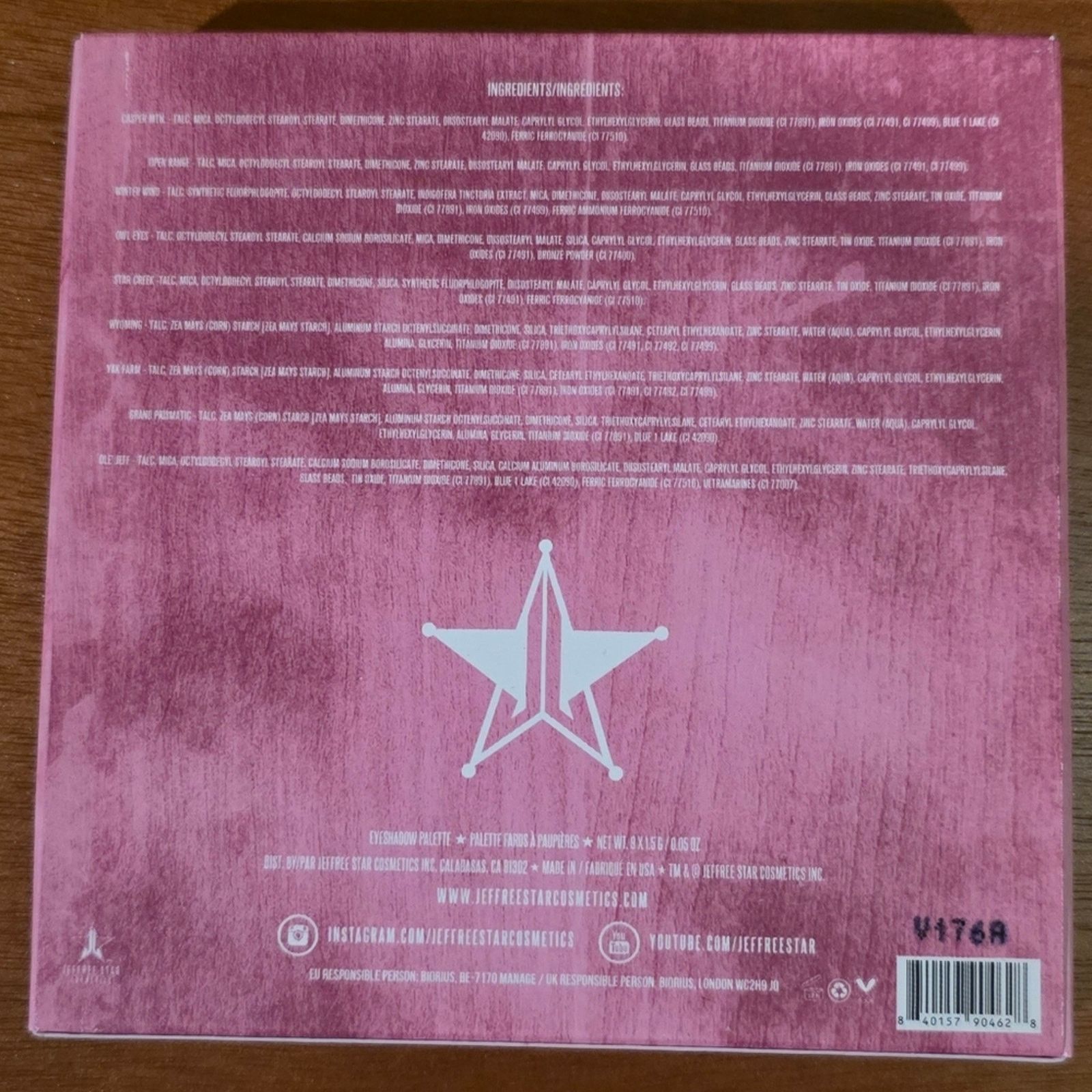 Other New Jeffree Star Cosmetics 'Star Ranch' Eyeshadow Palatte Size ONE SIZE - 2 Thumbnail