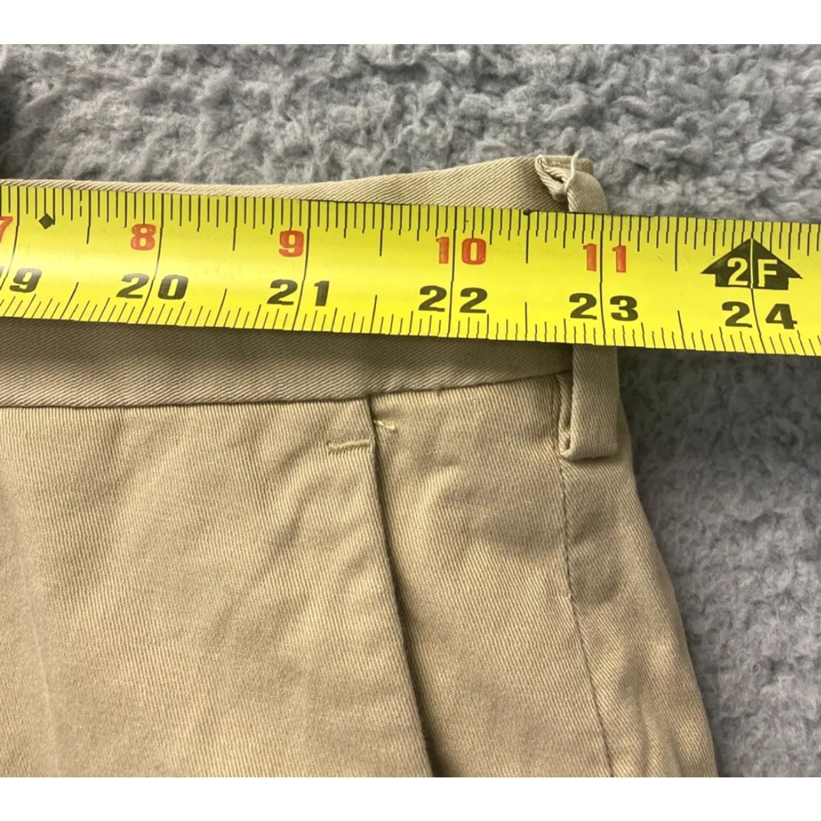 Ralph Lauren Ralph Lauren Chino Shorts Big & Tall 46 Beige Casual 12" Inseam Outdoor Mens Size US 30 / EU 46 - 4 Thumbnail