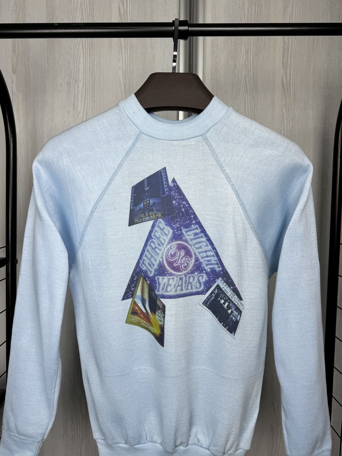 Vintage 1978 70s Electric Light Orchestra ELO Three Light Years swt Size US M / EU 48-50 / 2 - 3 Thumbnail
