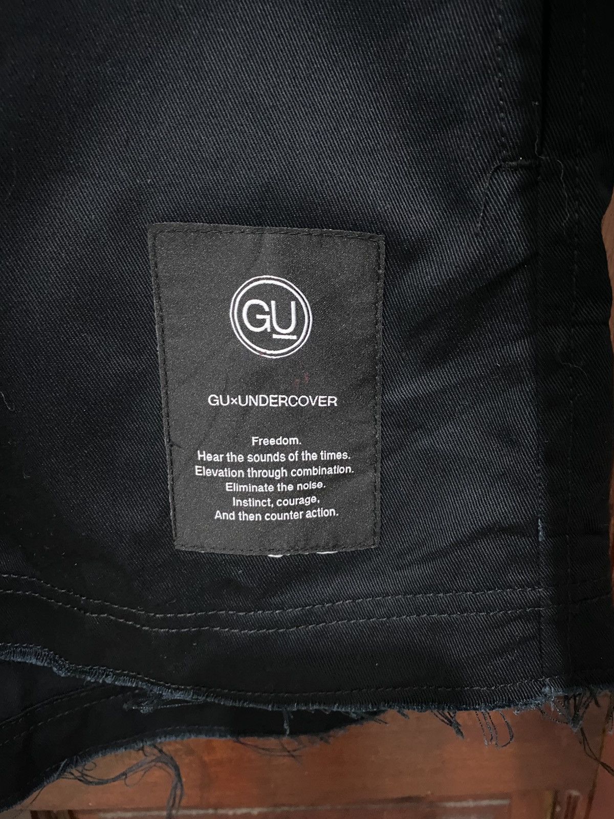 Jun Takahashi × Undercover 🔥 Gu X Undercover Field Military Black Utility Jacket Size US L / EU 52-54 / 3 - 15 Thumbnail