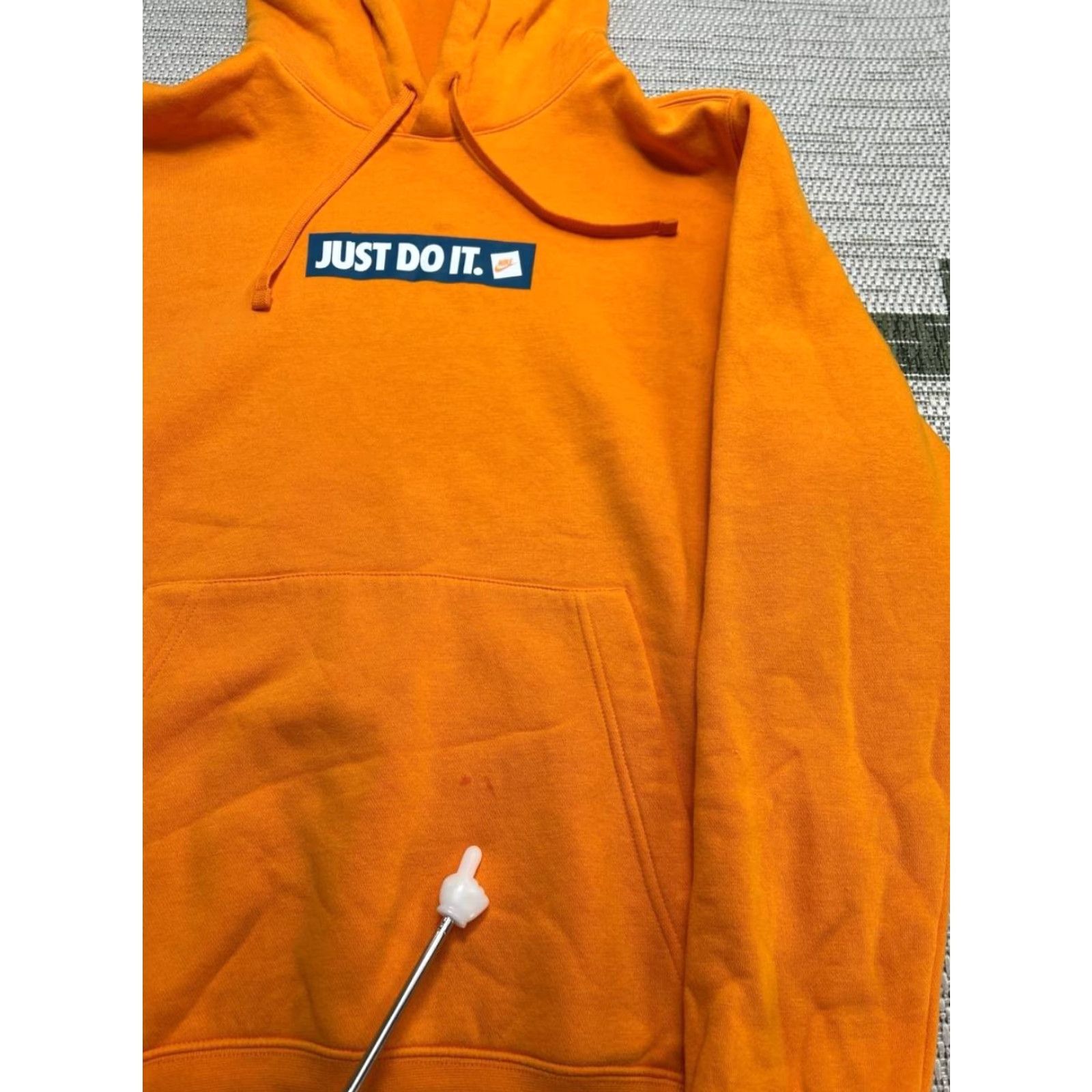 Nike Nike JDI Fleece BST Hoodie Men Large Orange Cotton Just Do It Running Athleisure Size US L / EU 52-54 / 3 - 4 Thumbnail
