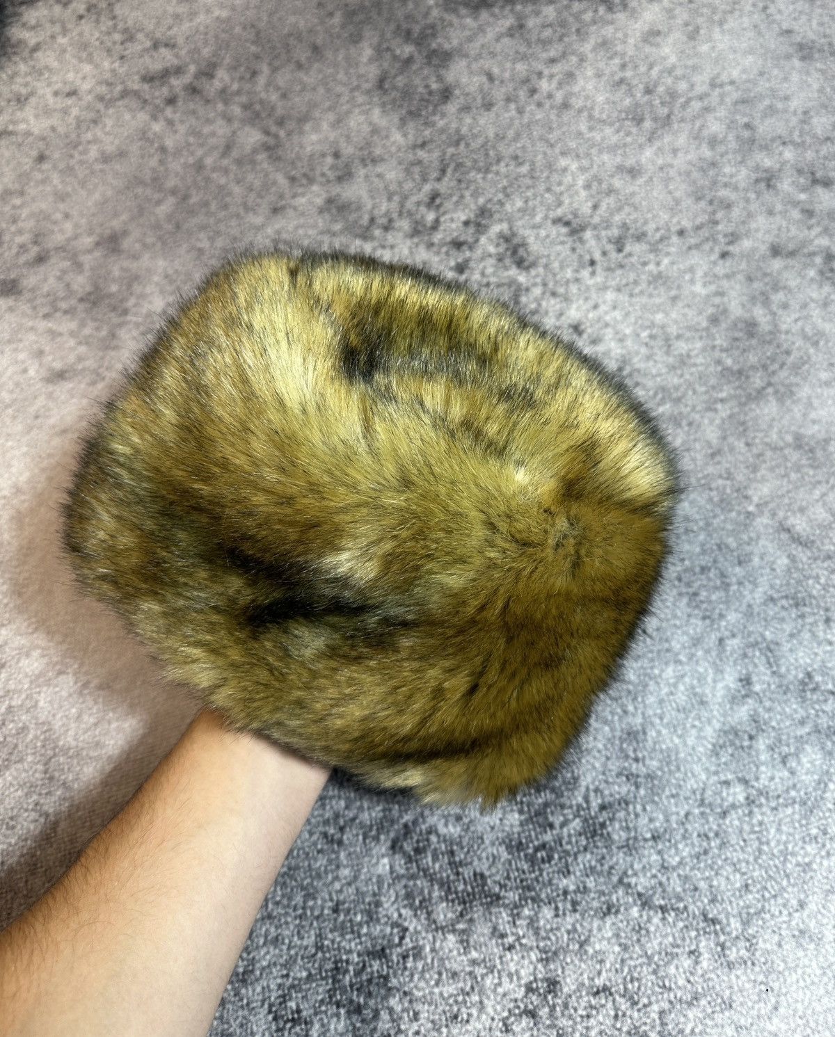 Other Y2K Fur Hat Streetwear Avant Garde Mohair Streetwear Opium Size ONE SIZE - 1 Thumbnail
