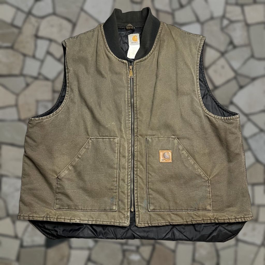 Carhartt × Vintage Vintage Carhartt V02 DKB quilted line vest
