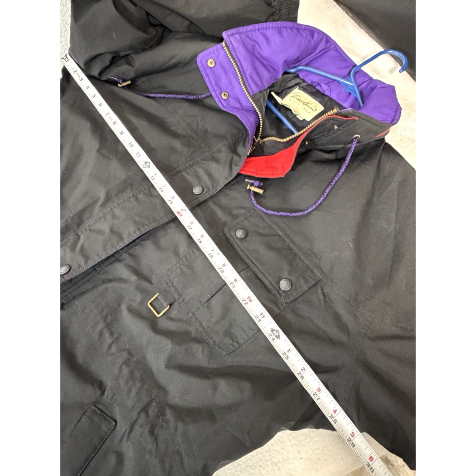 Eddie Bauer Eddie Bauer Women's Jacket Parka L Black Goretex Insulated Ultrex All Weather Hooded Zip Pakra Coat polyester nylon lining Size L / US 10 / IT 46 - 5 Thumbnail