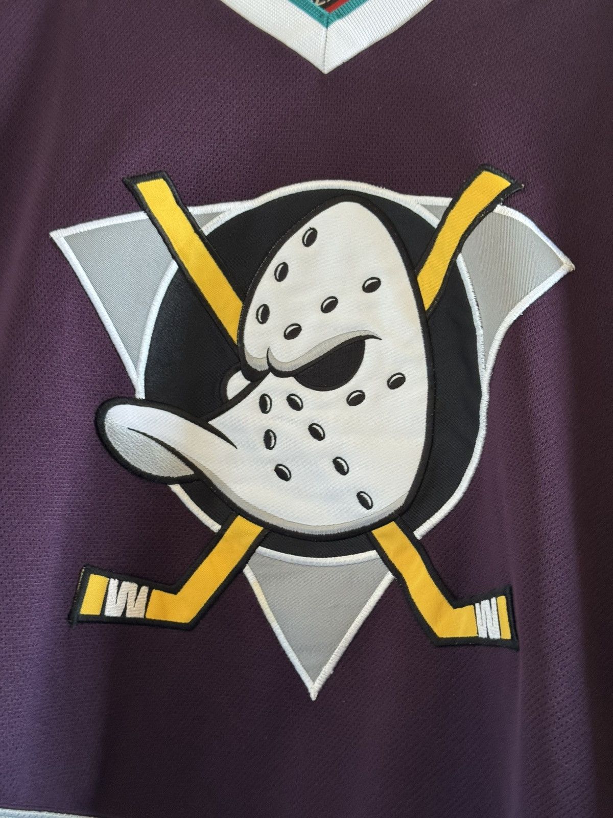Pro Player Vintage Mighty Ducks pro player jersey size XL Size US XL / EU 56 / 4 - 2 Thumbnail
